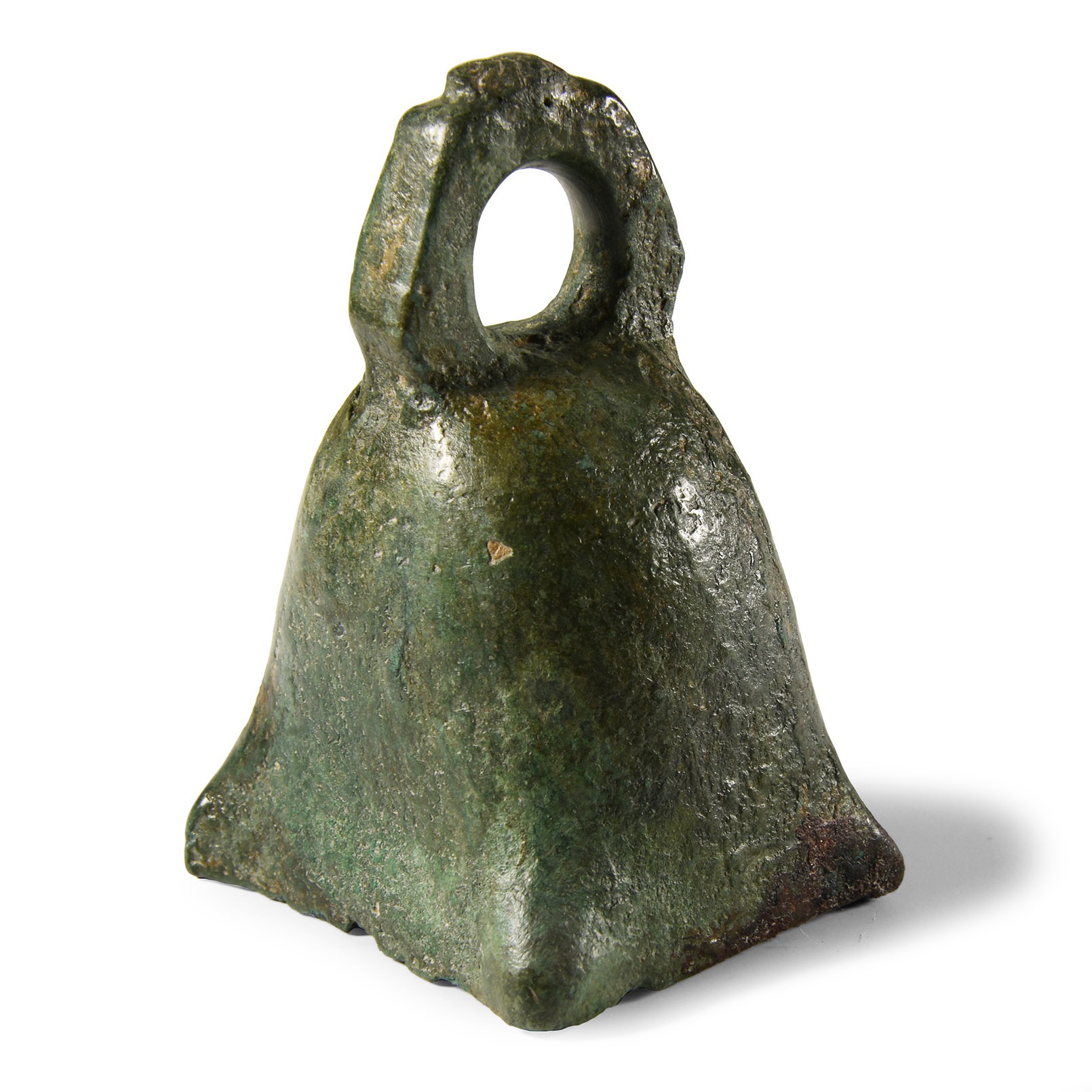 Roman Bronze Square-Shaped Bell