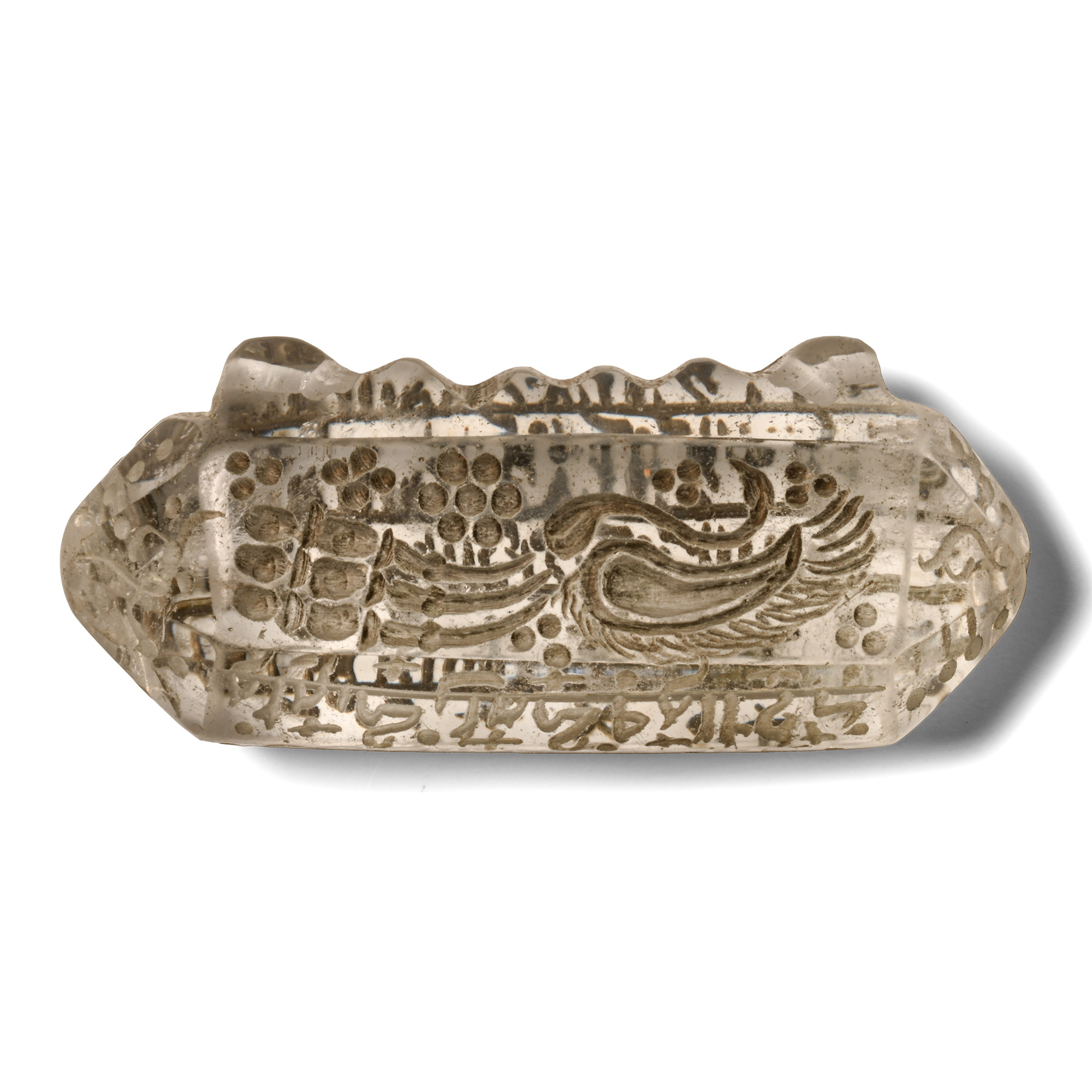 Rock Crystal Engraved Seal