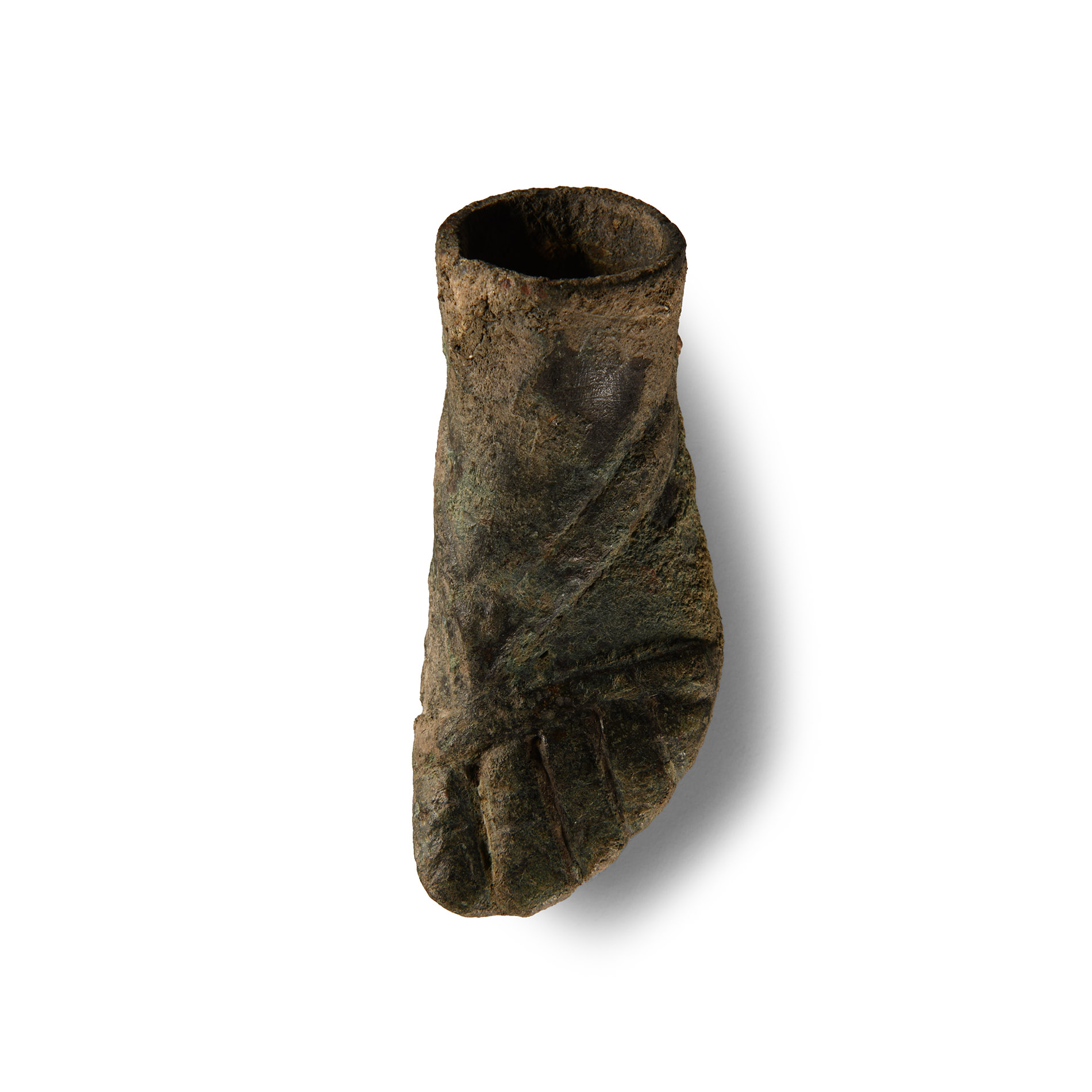 Roman Bronze Mercury Votive Foot