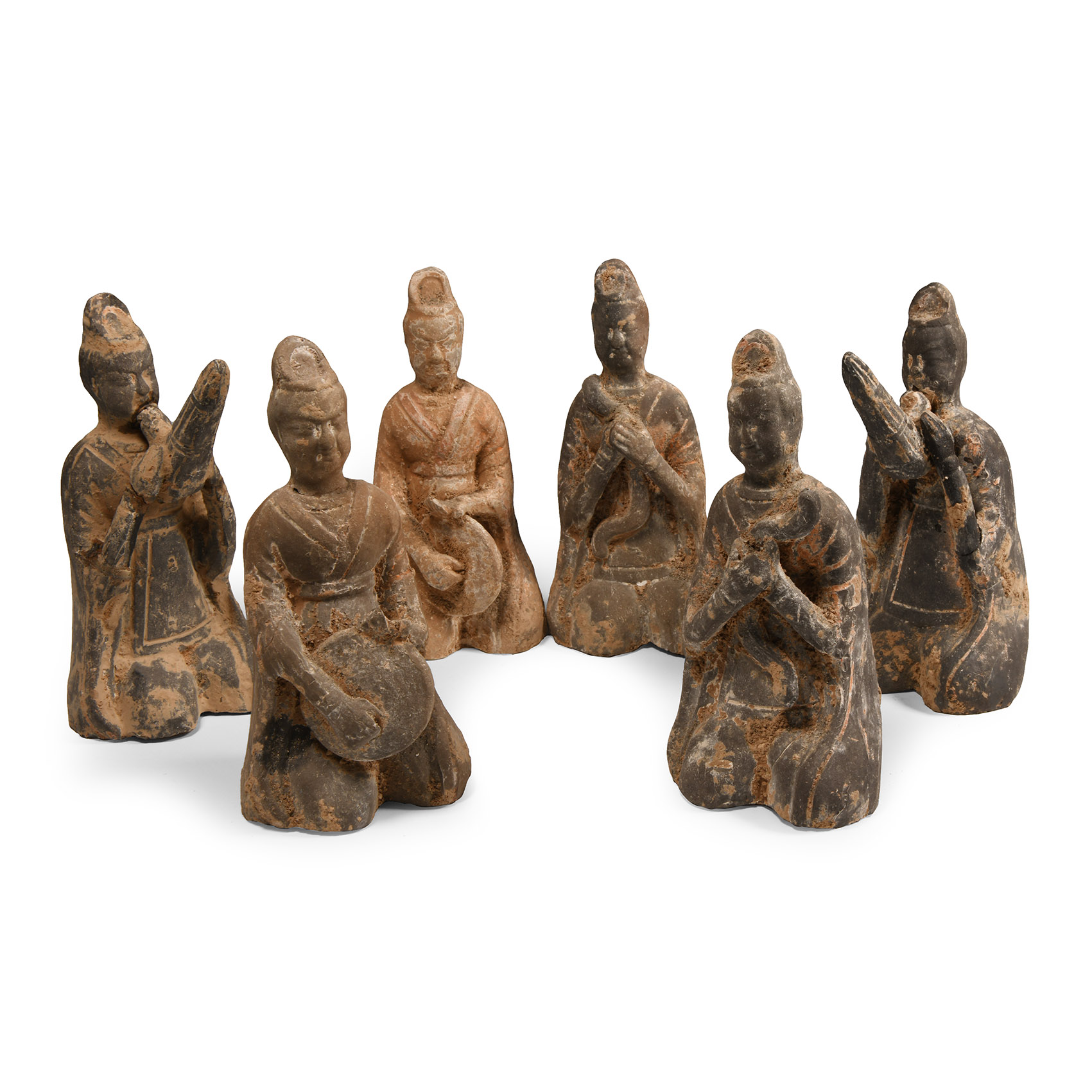 Chinese Han Terracotta Musician Group