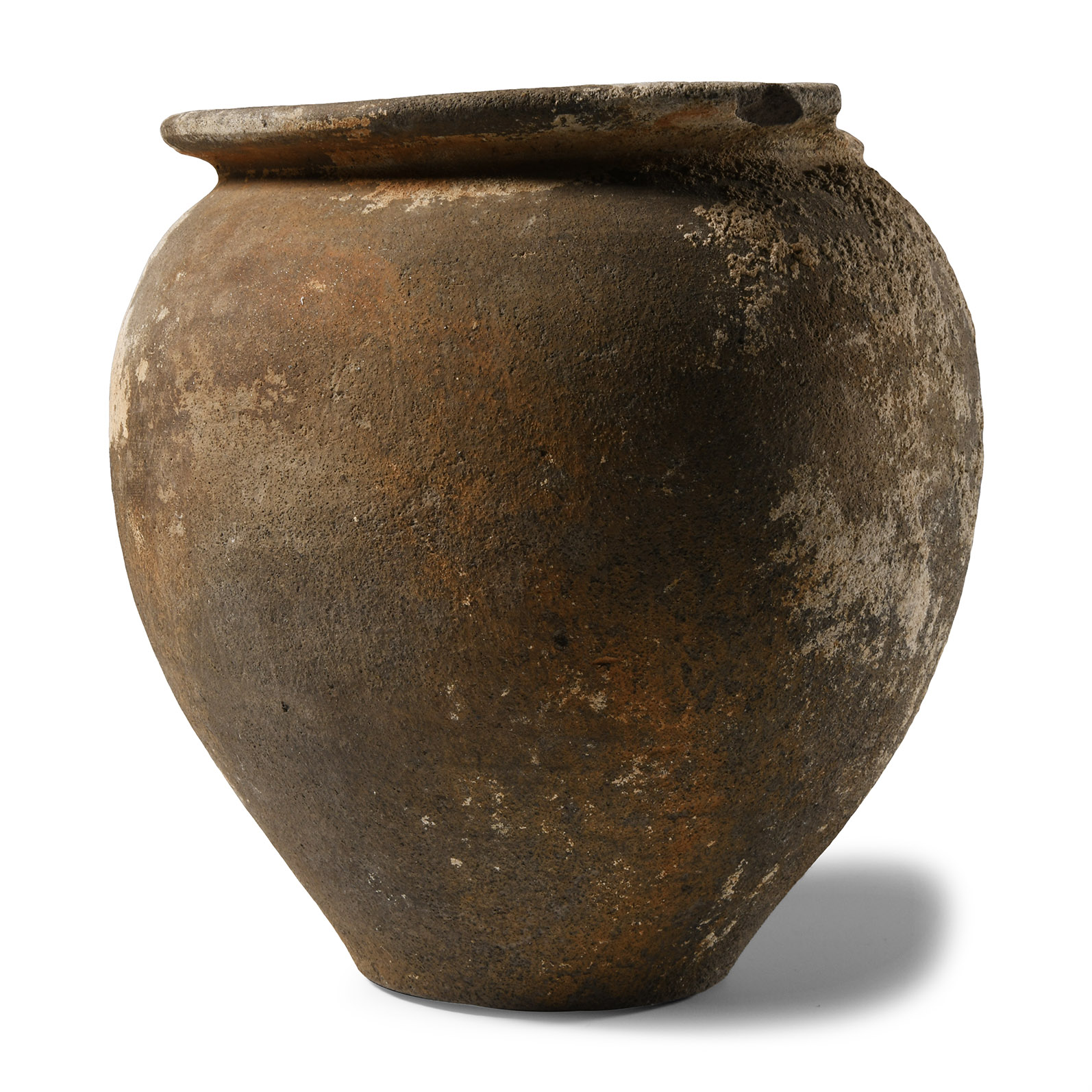 Roman Terracotta Piriform Storage Vessel