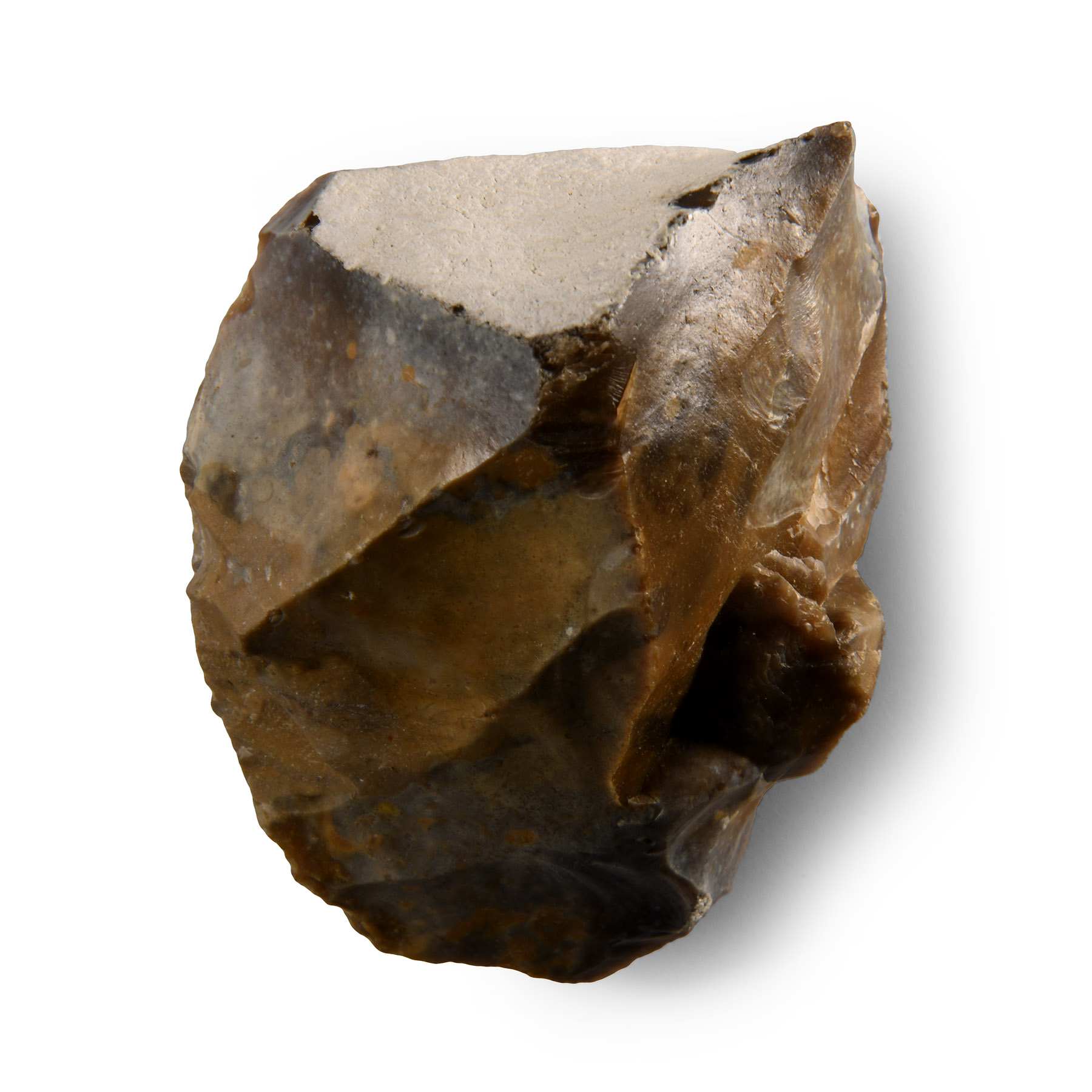 Stone Age 'Bacton' Knapped Flint Handaxe