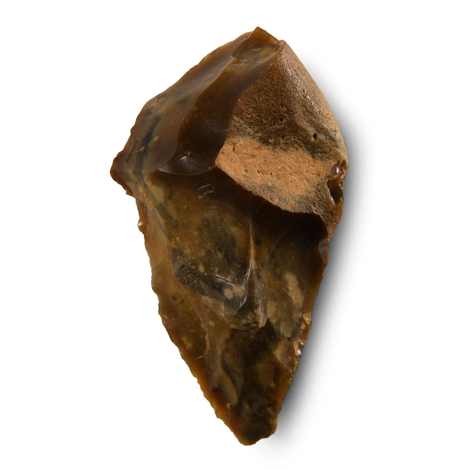 Stone Age 'Swanscombe' Knapped Flint Axe