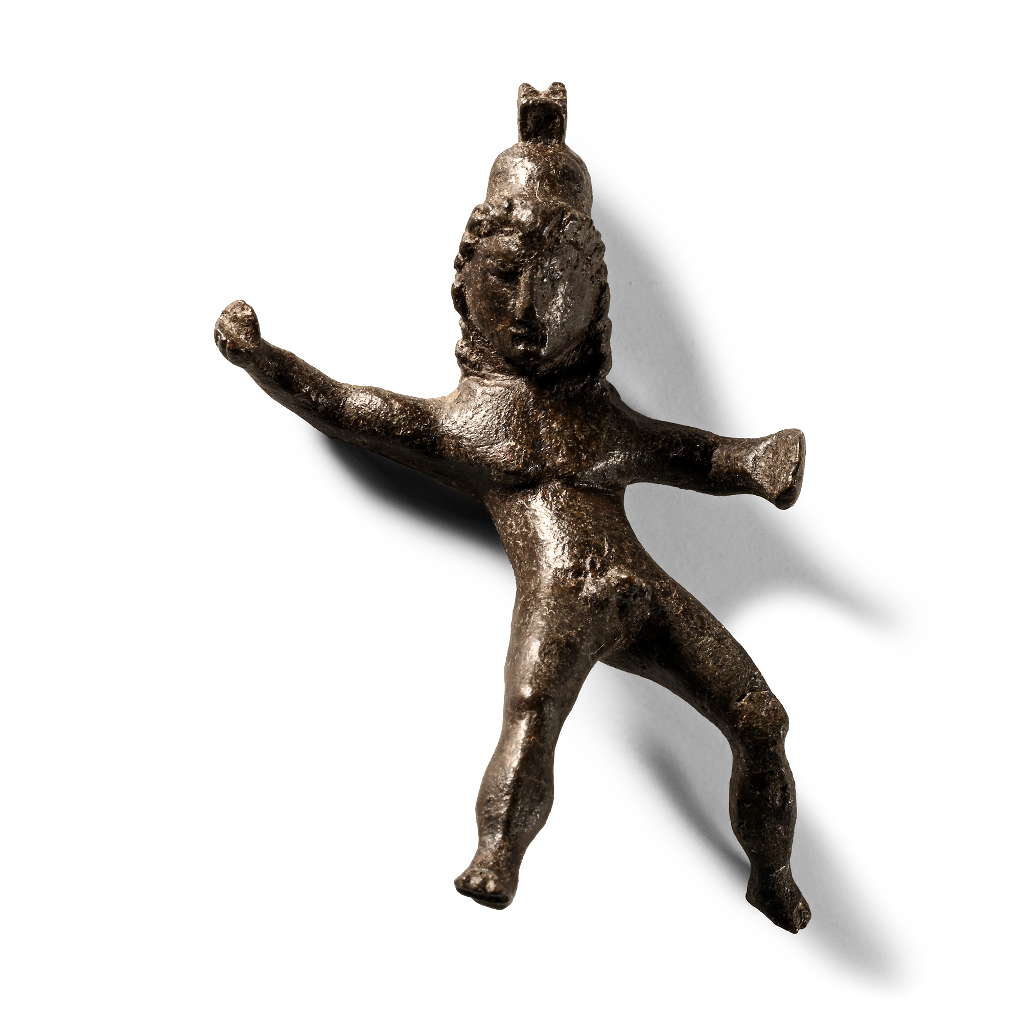 Roman Bronze Mars Rider Statuette