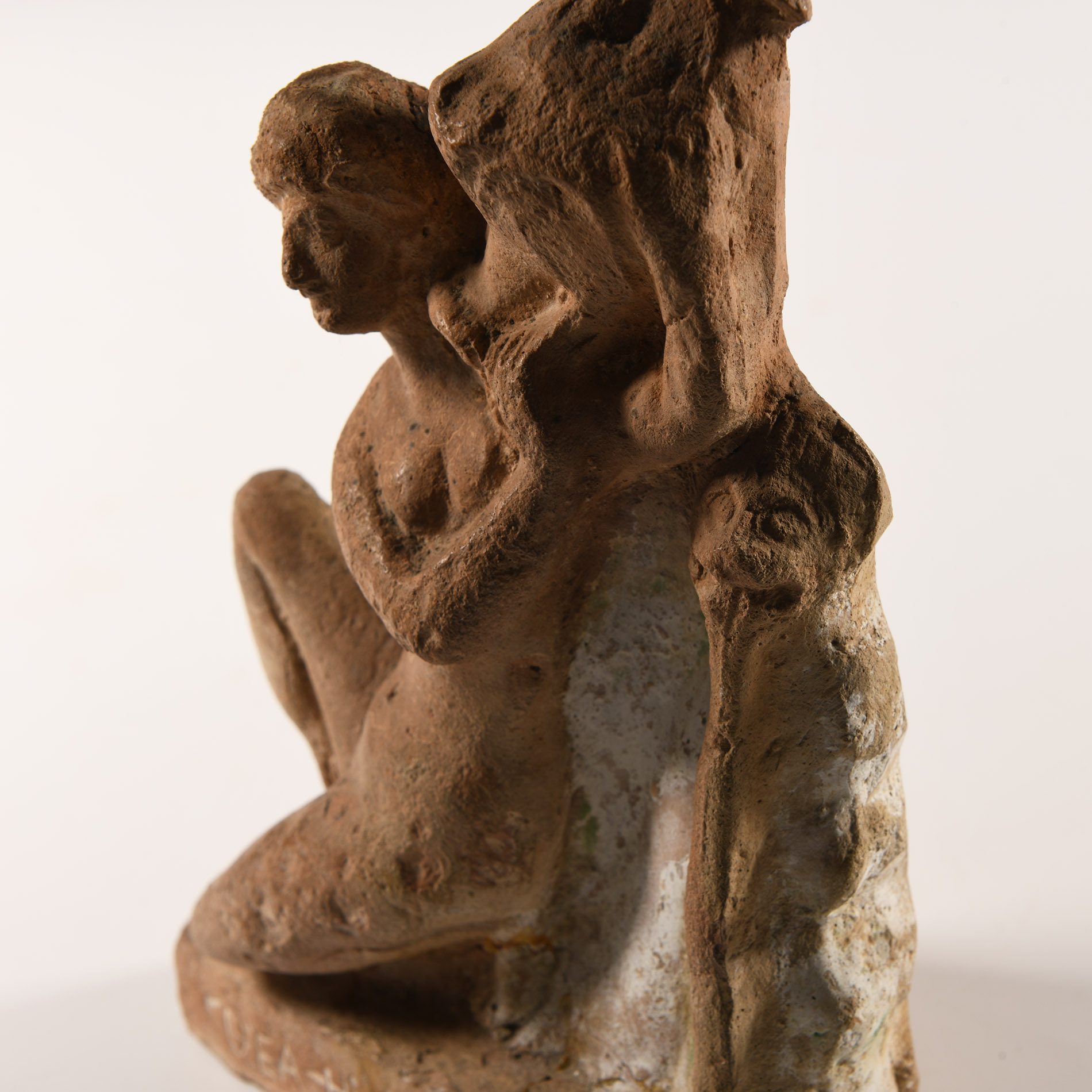 Hellenistic Terracotta Water-Carrier Figure