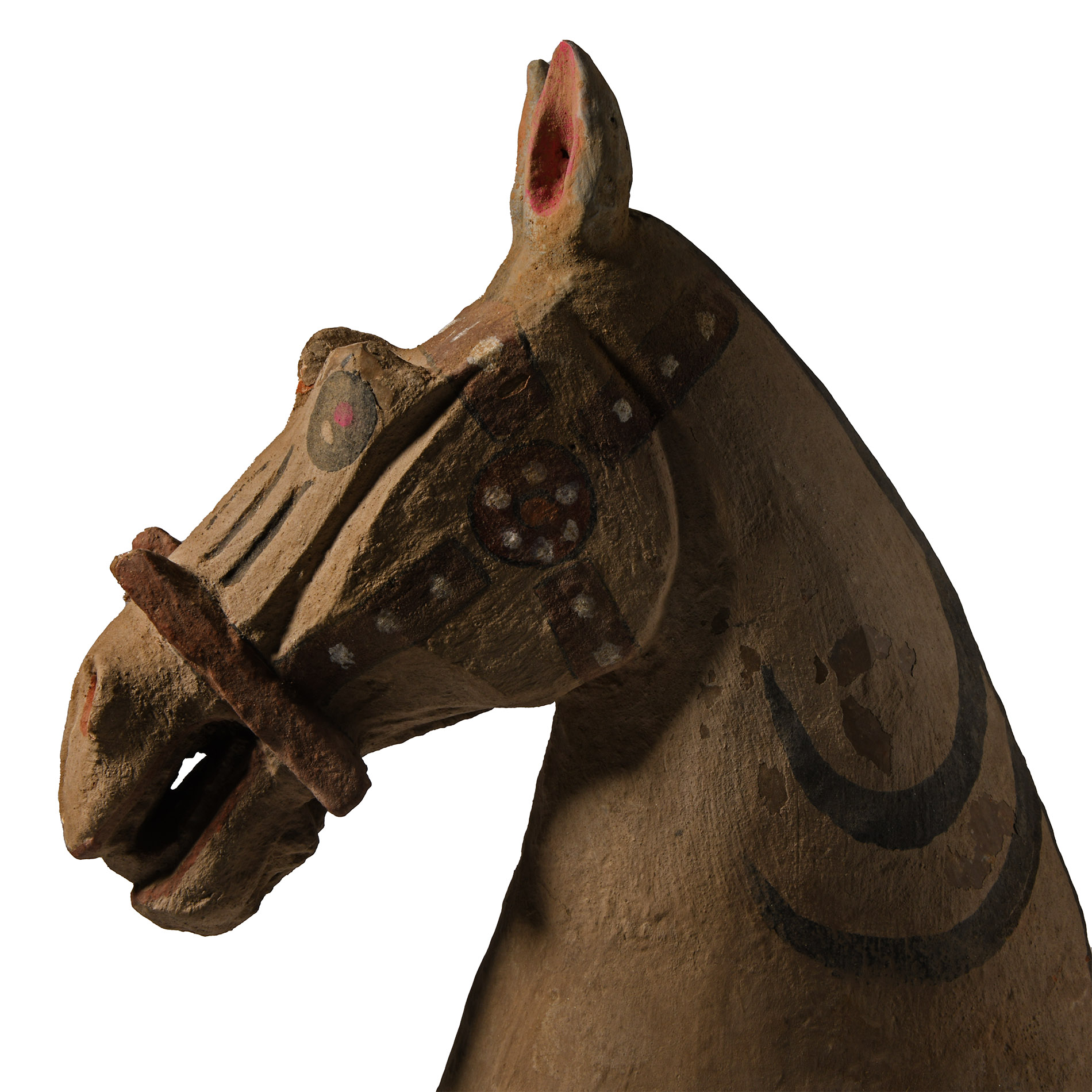 Large Chinese Han Terracotta Horse Torso