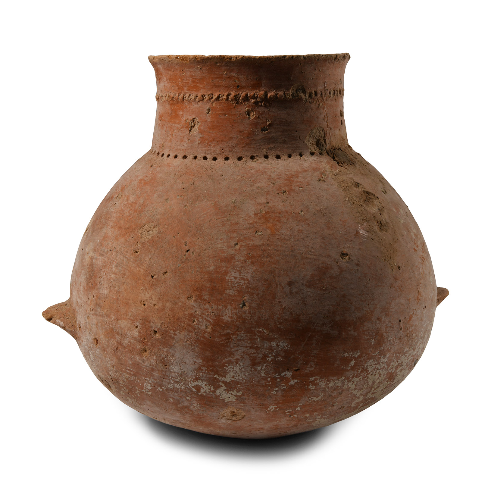 Jordanian Terracotta Jar with Ledge Handles