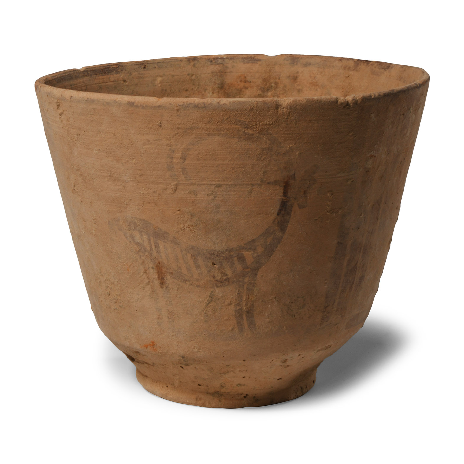 Indus Valley Decorated Terracotta Cup