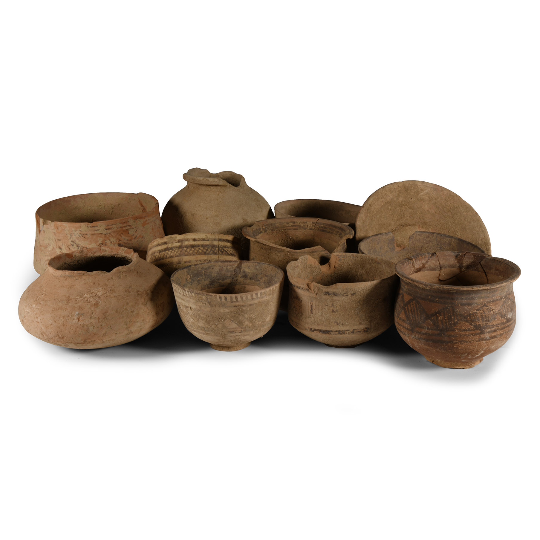 Greek and Other Terracotta Pottery Group