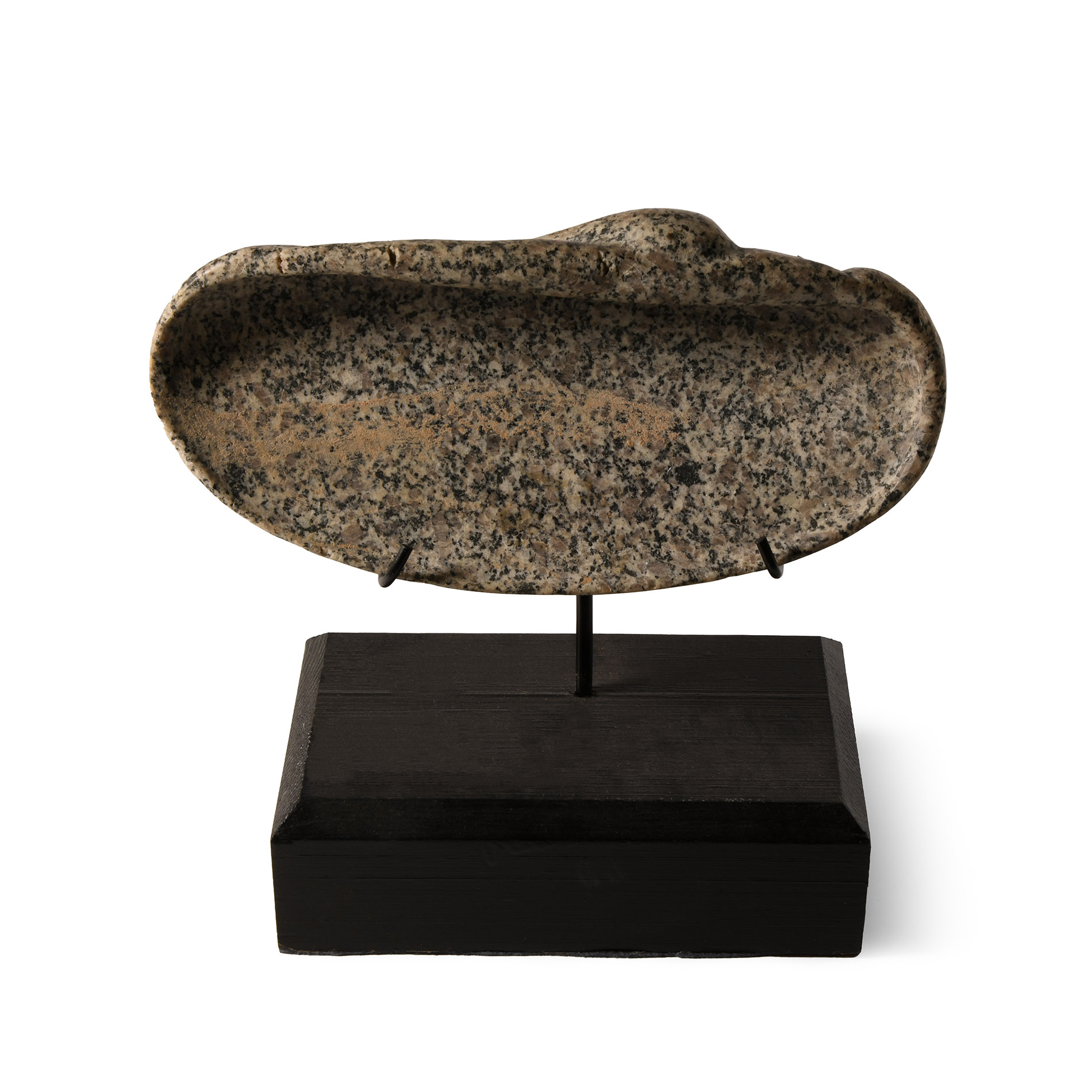 Egyptian Diorite Shell-Shaped Bowl