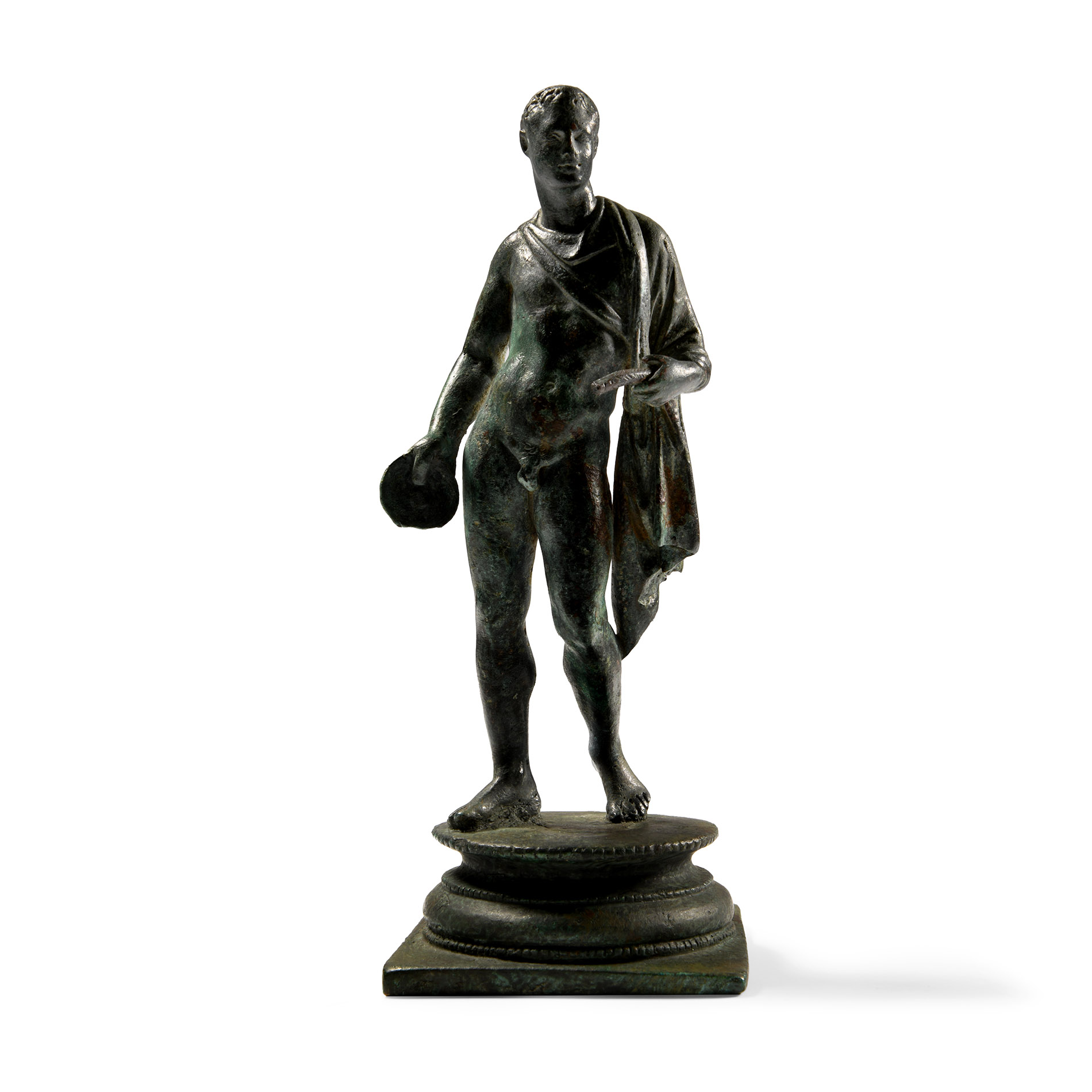 Roman Bronze Statuette of Mercury