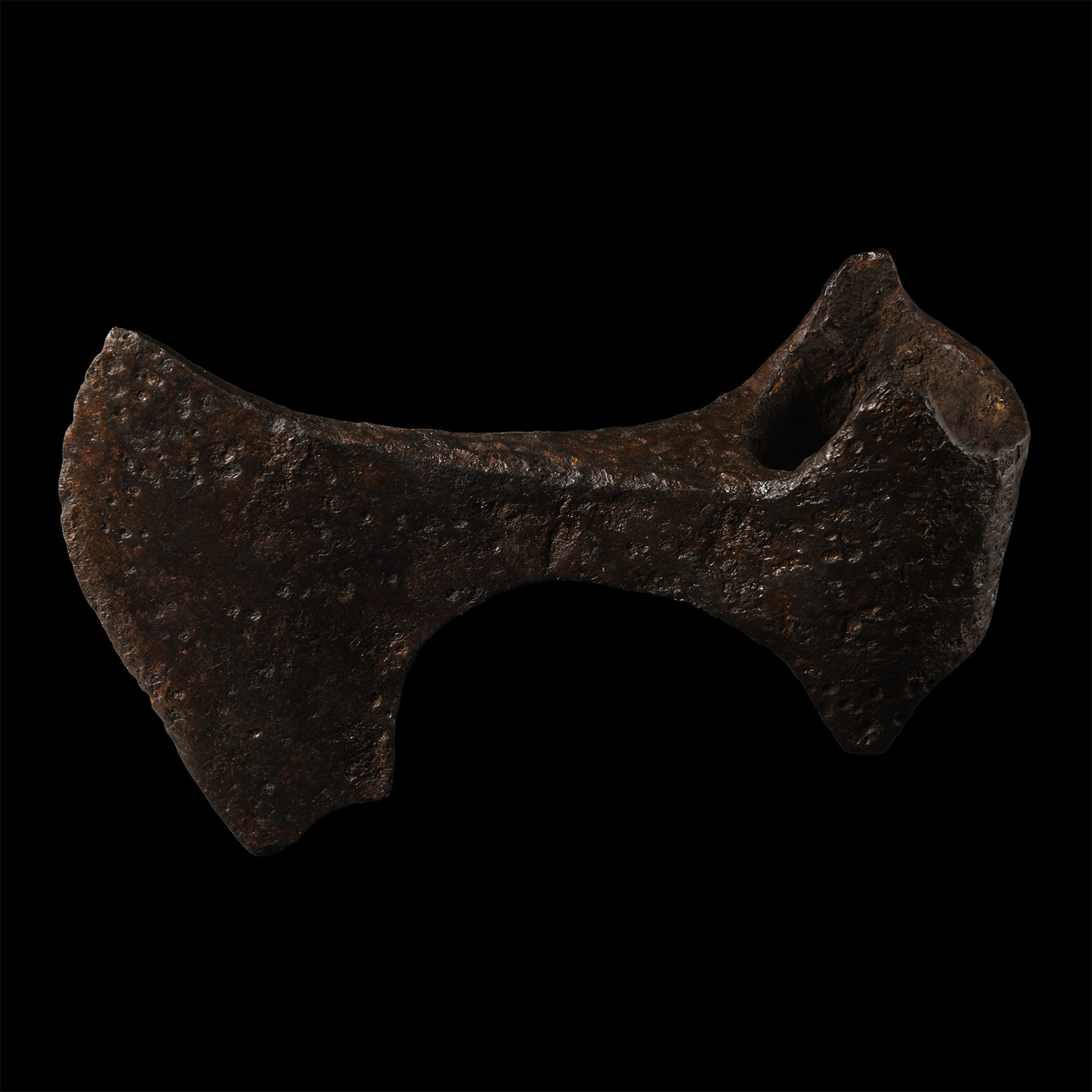 Viking Iron Bearded Axehead