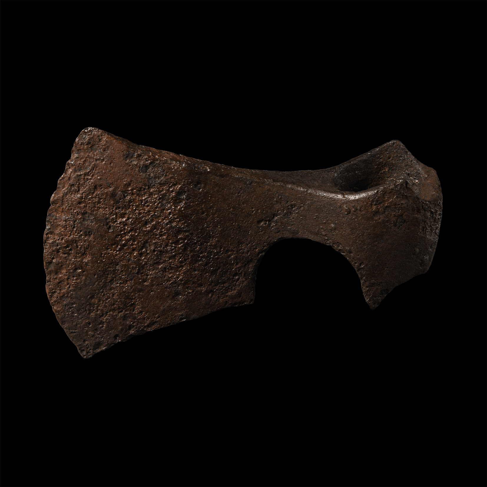 Viking Iron Bearded Axehead