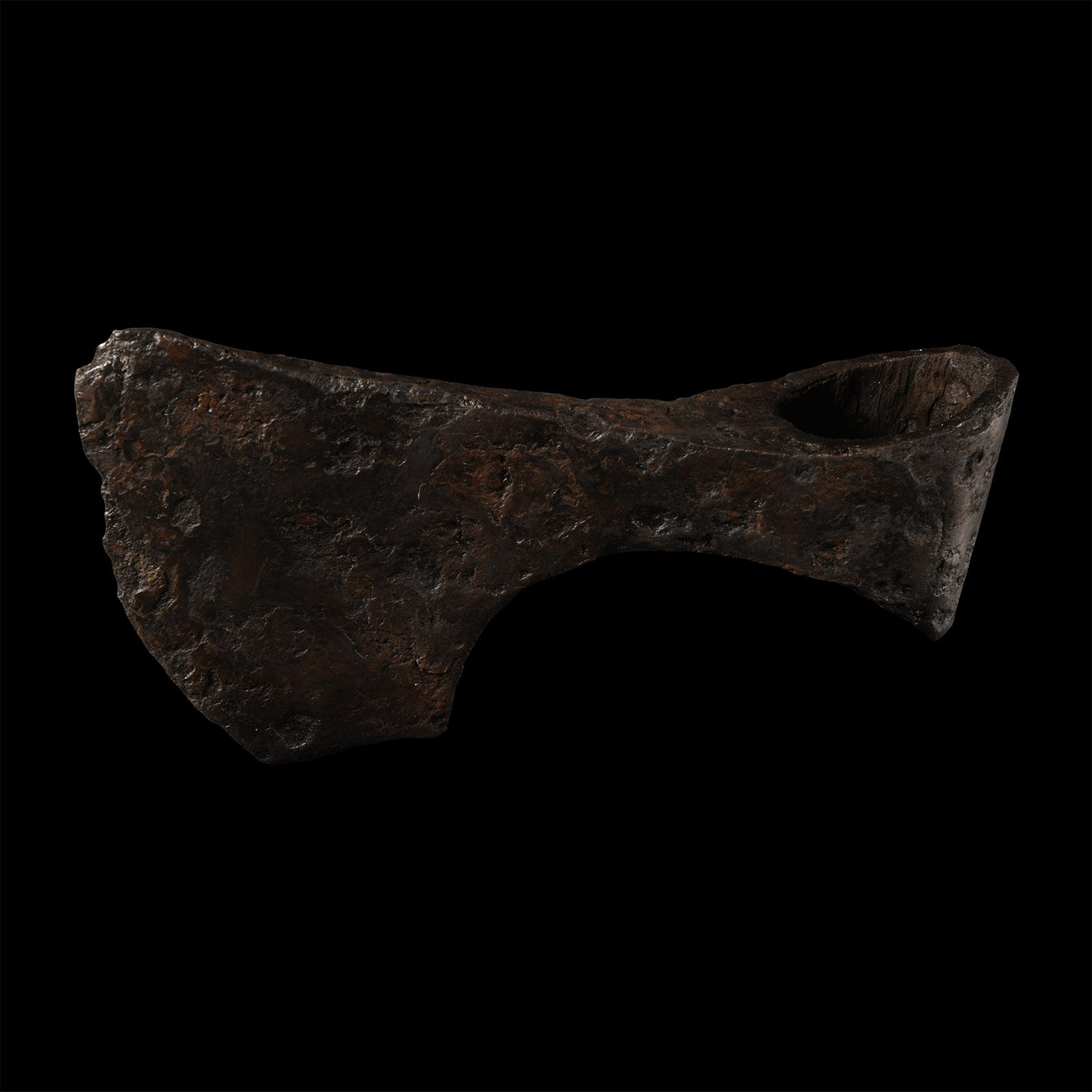 Viking Iron Bearded Axehead