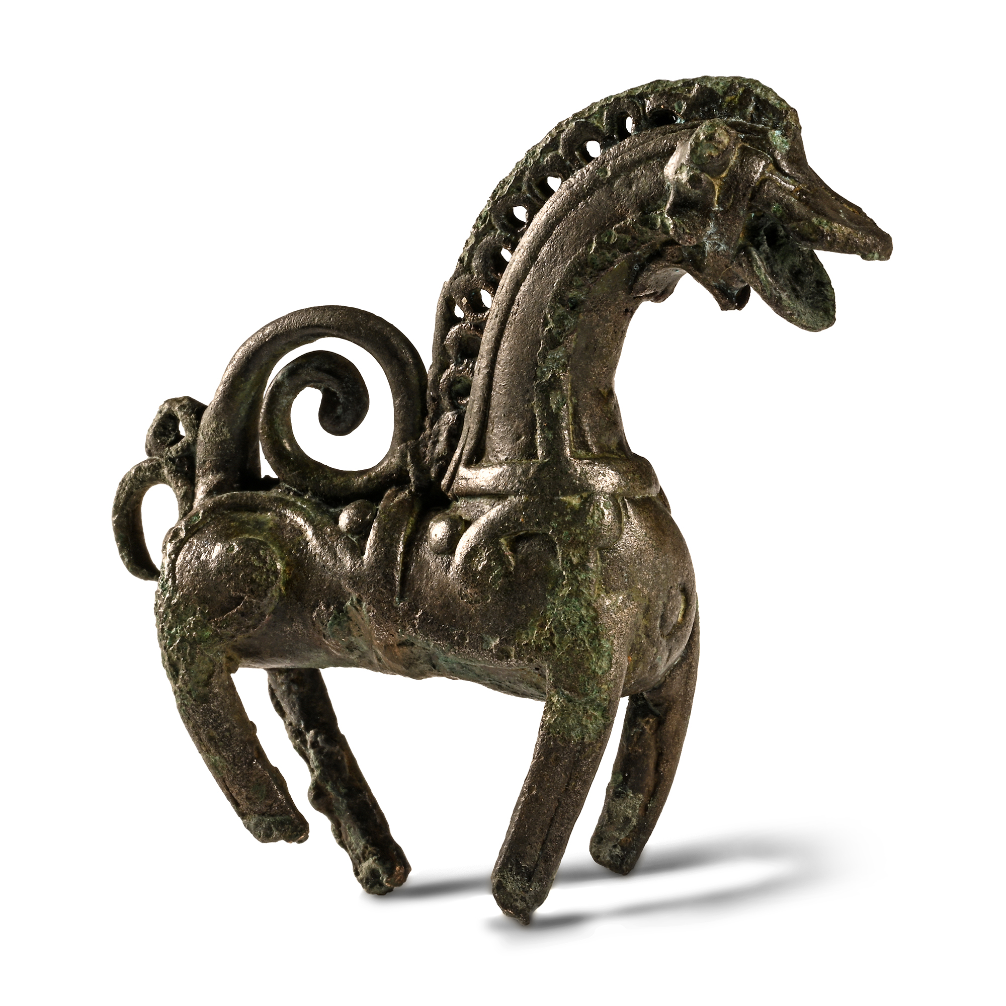 Viking Age Bronze 'Great Beast' Horse Figure