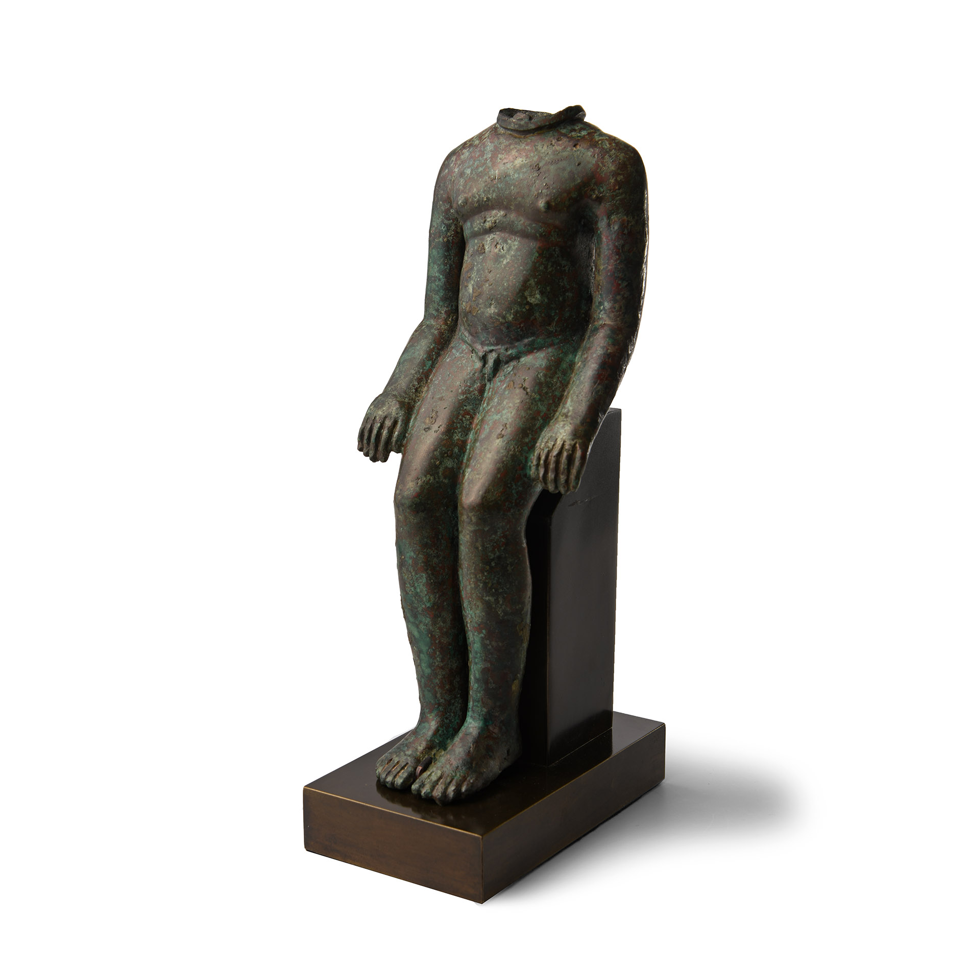 Large Egyptian Bronze Body of Horus-Harpocrates