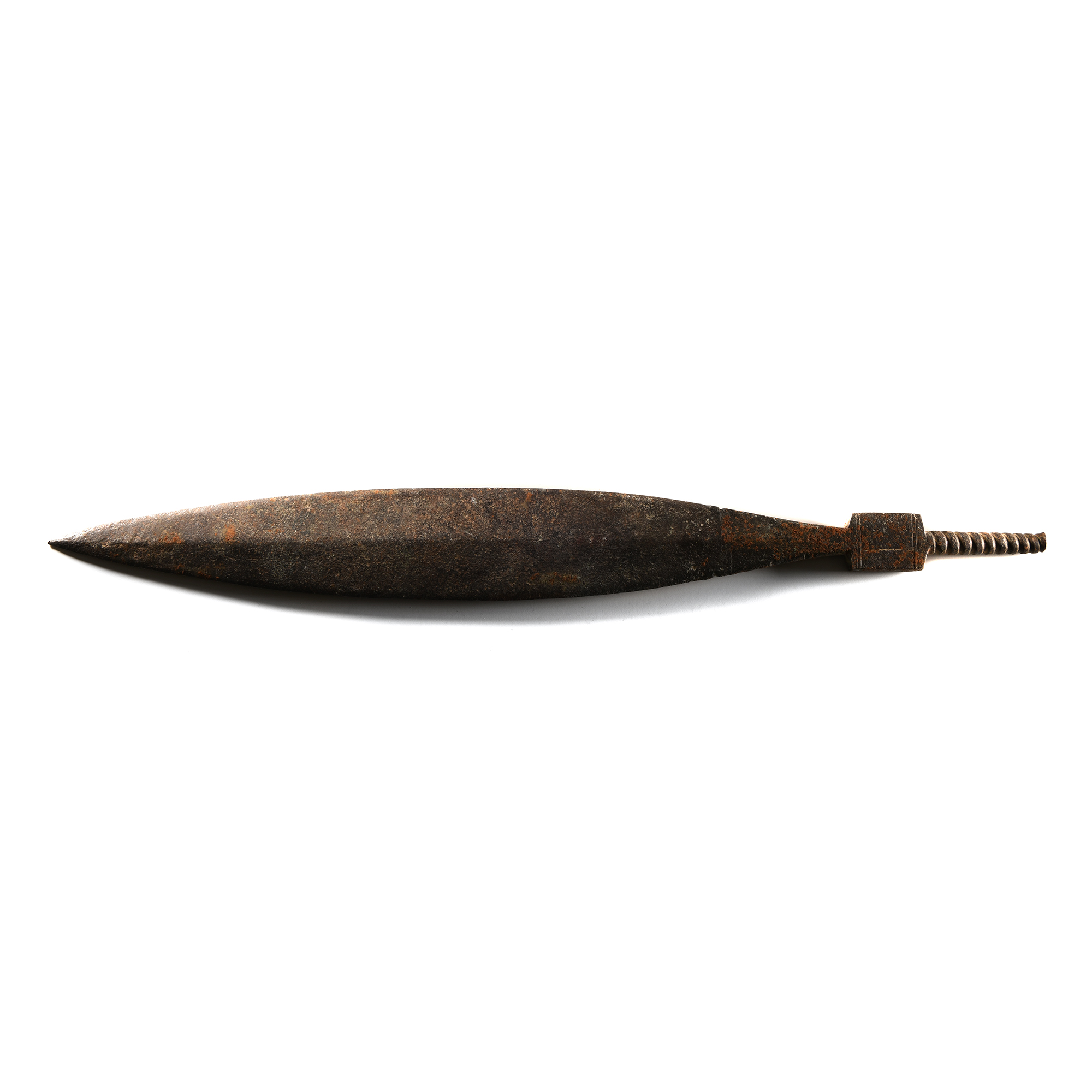 Maasai Leaf-Shaped Iron Spear
