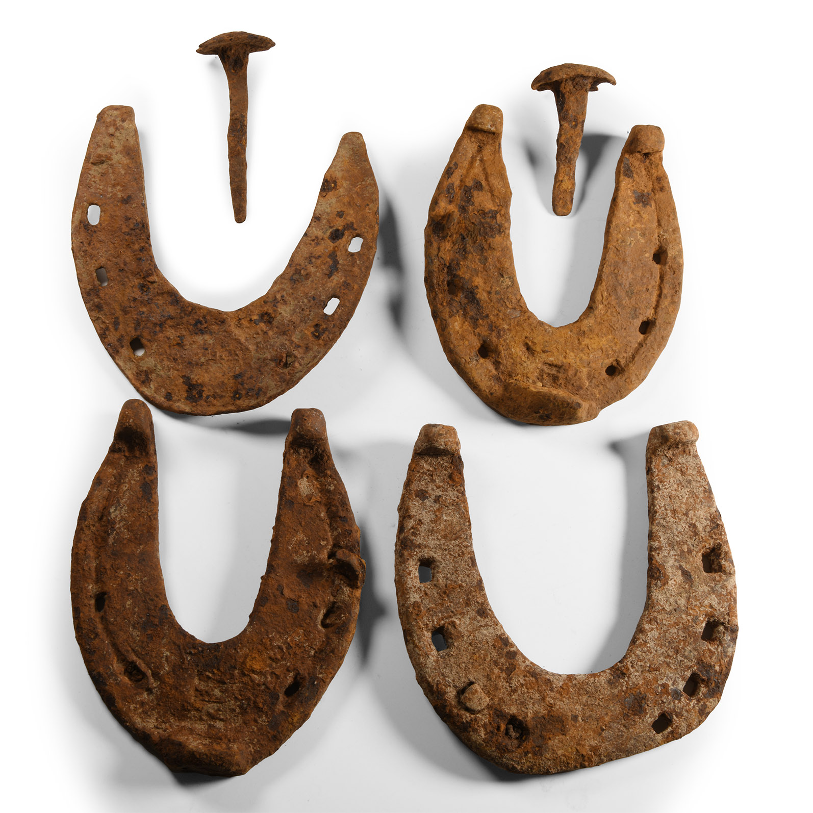 Medieval Iron Horseshoe Group