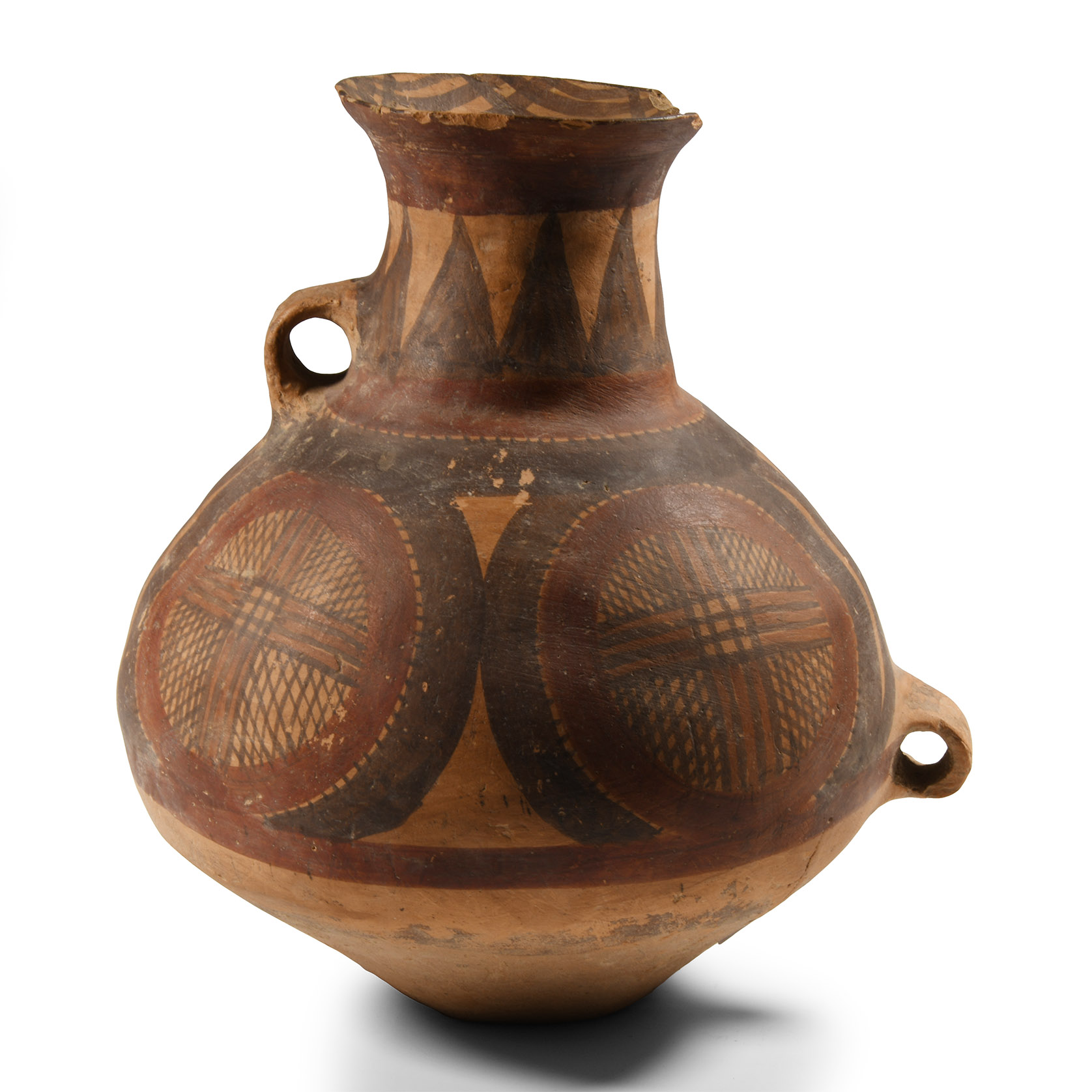 Chinese Painted Terracotta Neolithic Jar