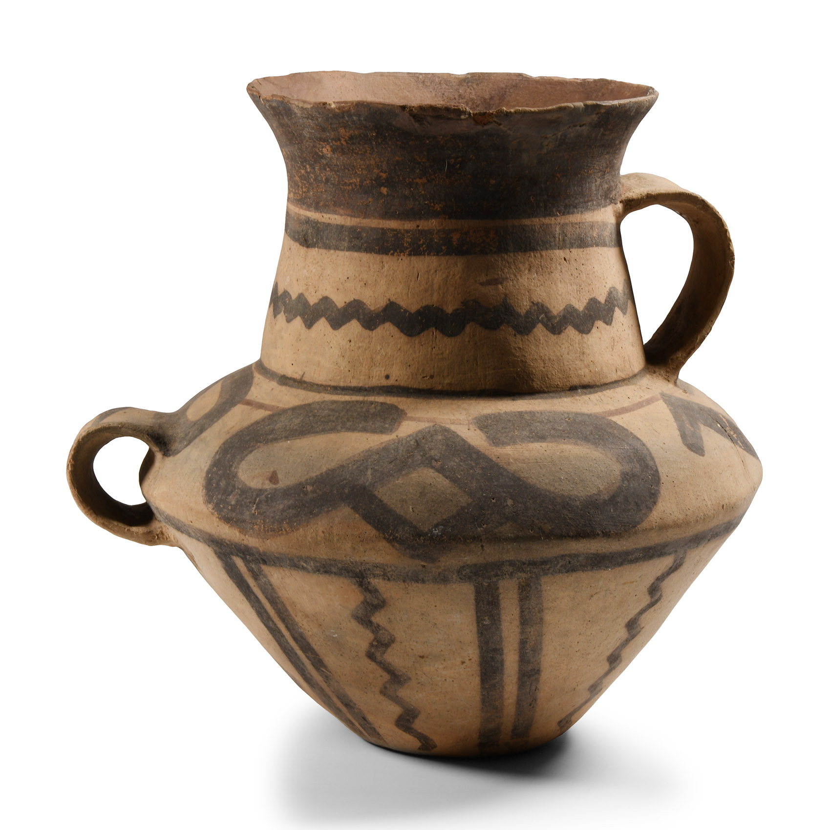 Chinese Painted Terracotta Neolithic Jar