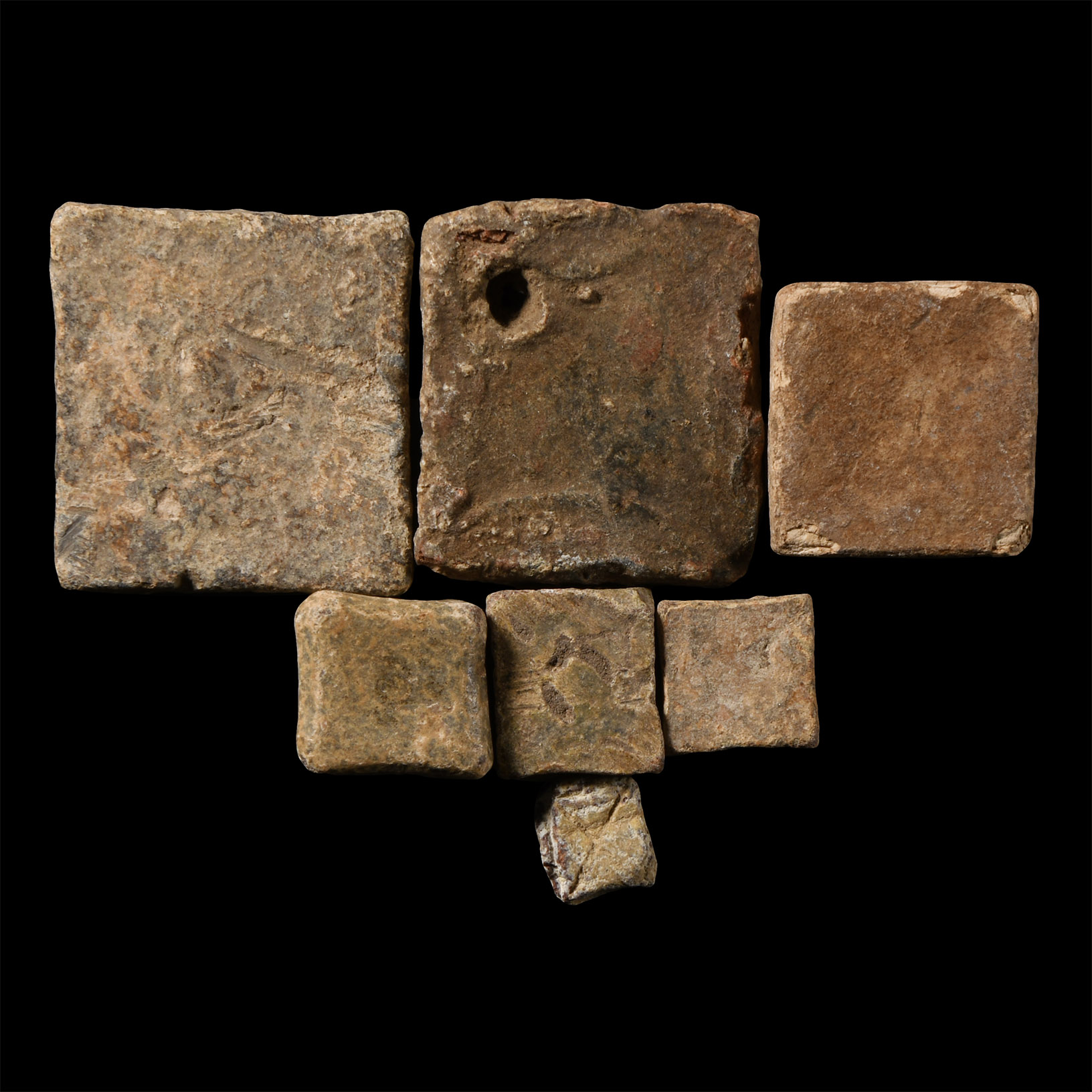 Roman Tabular Lead Weight Collection