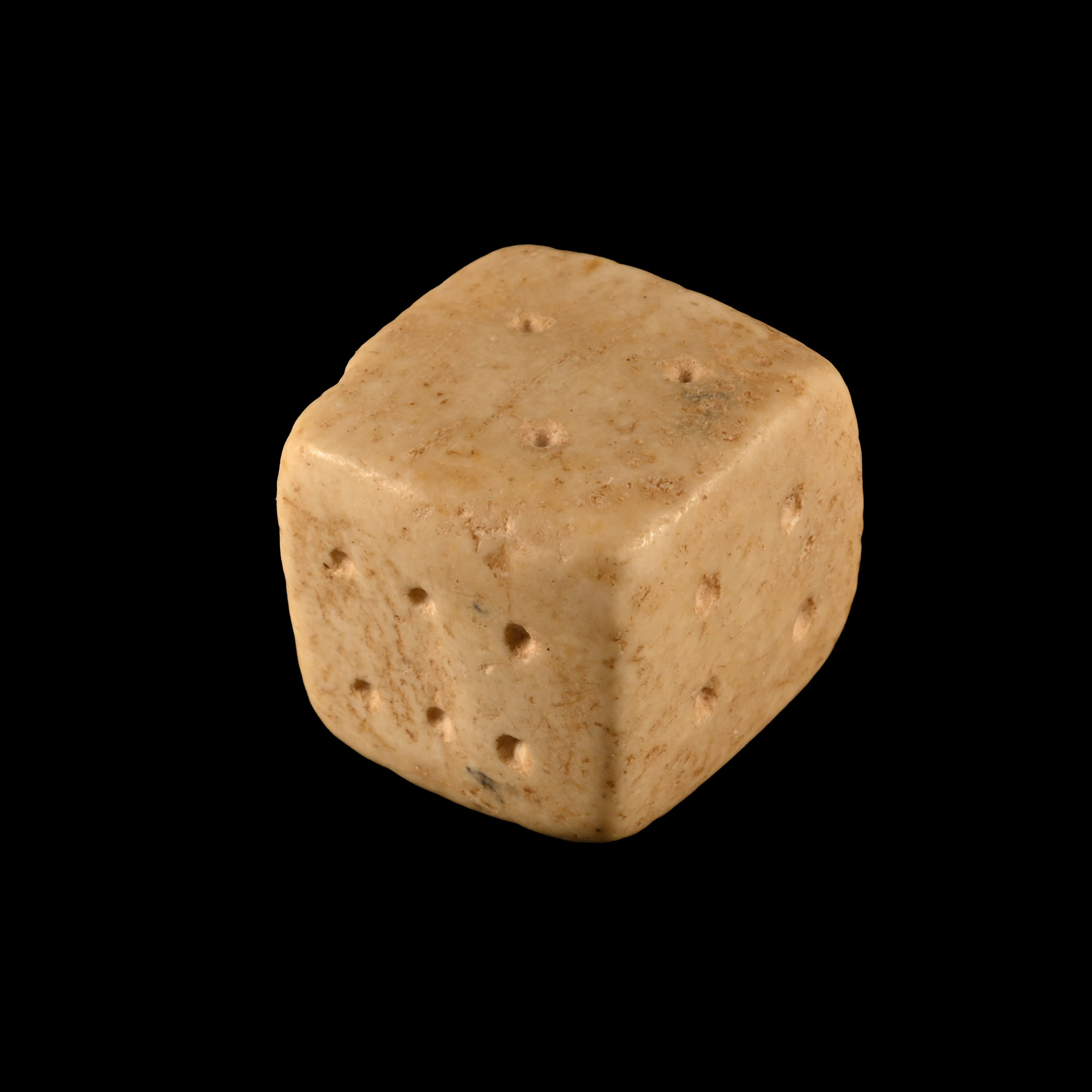 Large Roman Marble Gaming Dice