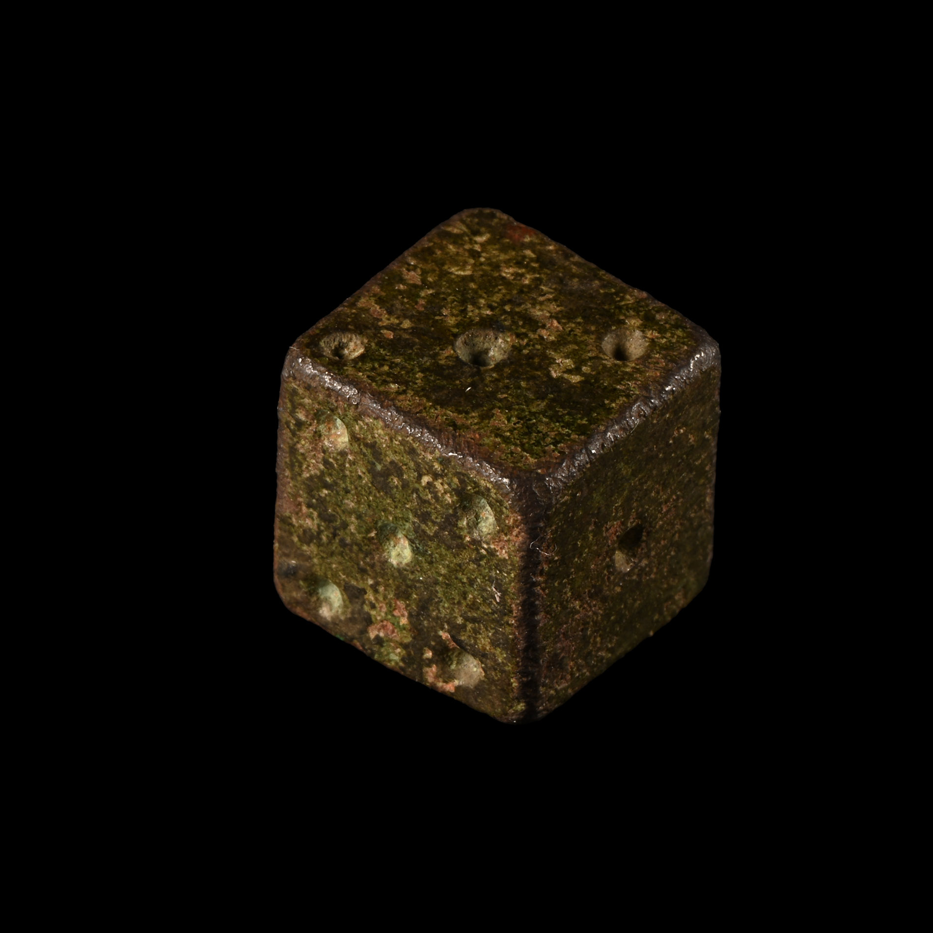 Roman Bronze Gaming Dice