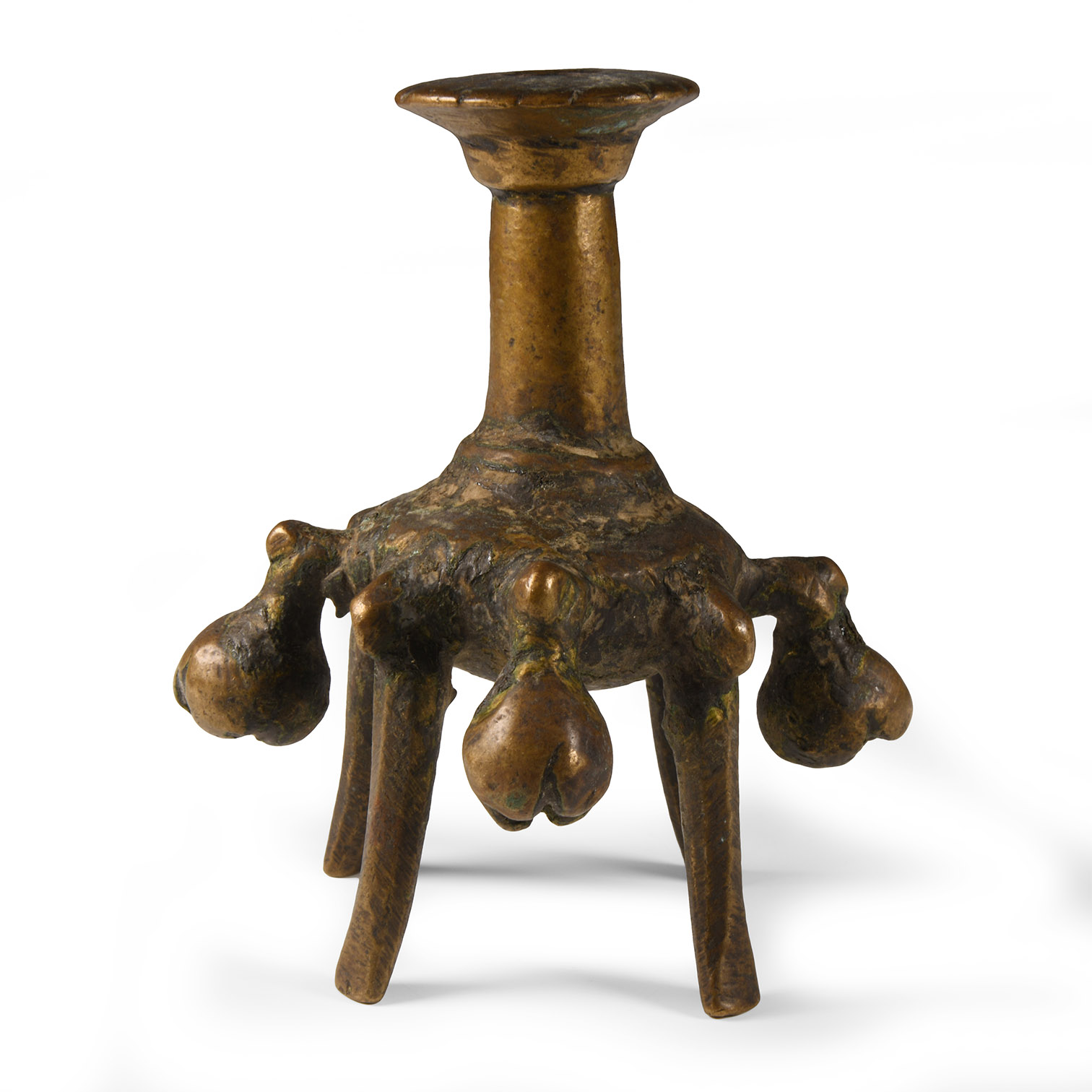 South East Asian Bronze Kohl Pot