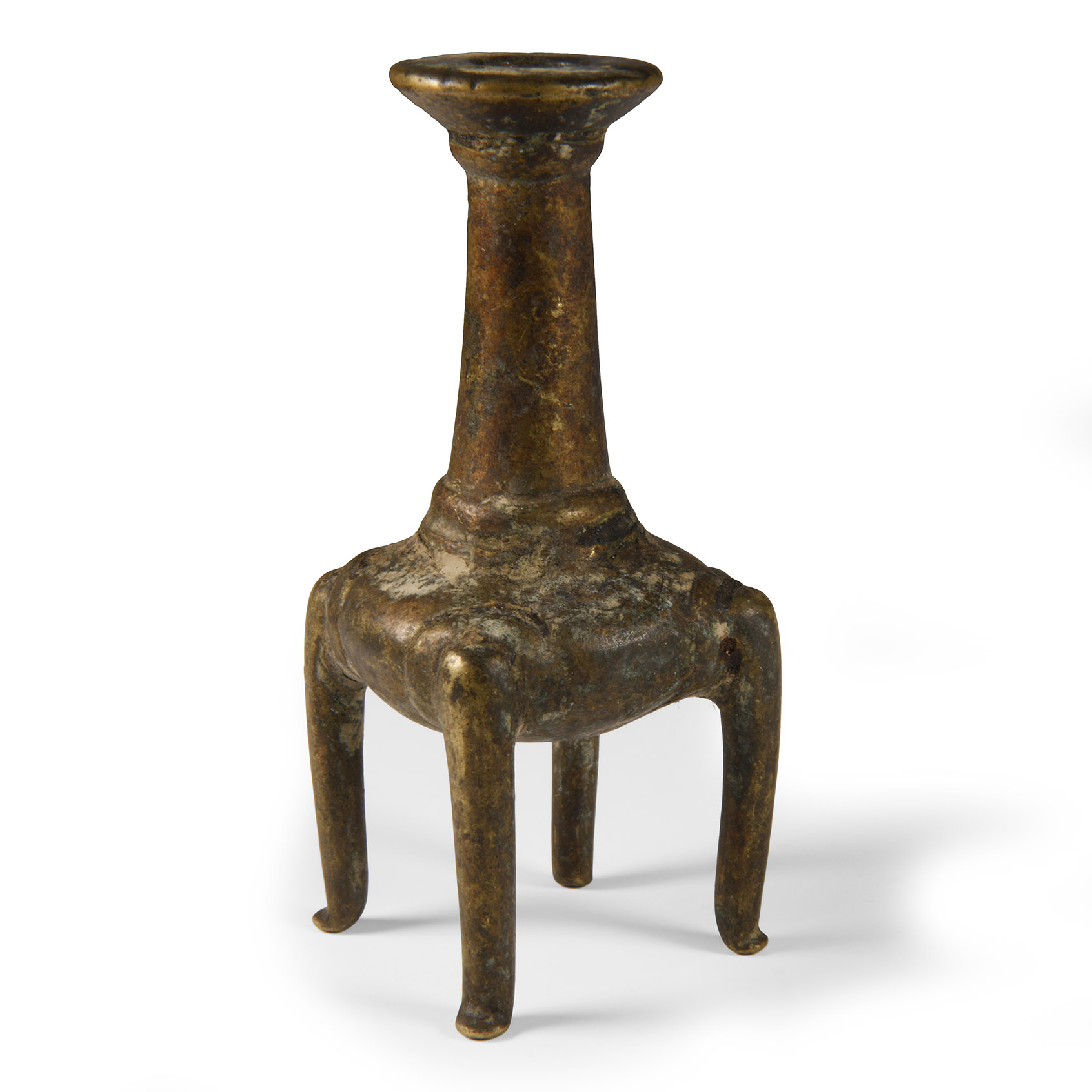South East Asian Bronze Kohl Pot