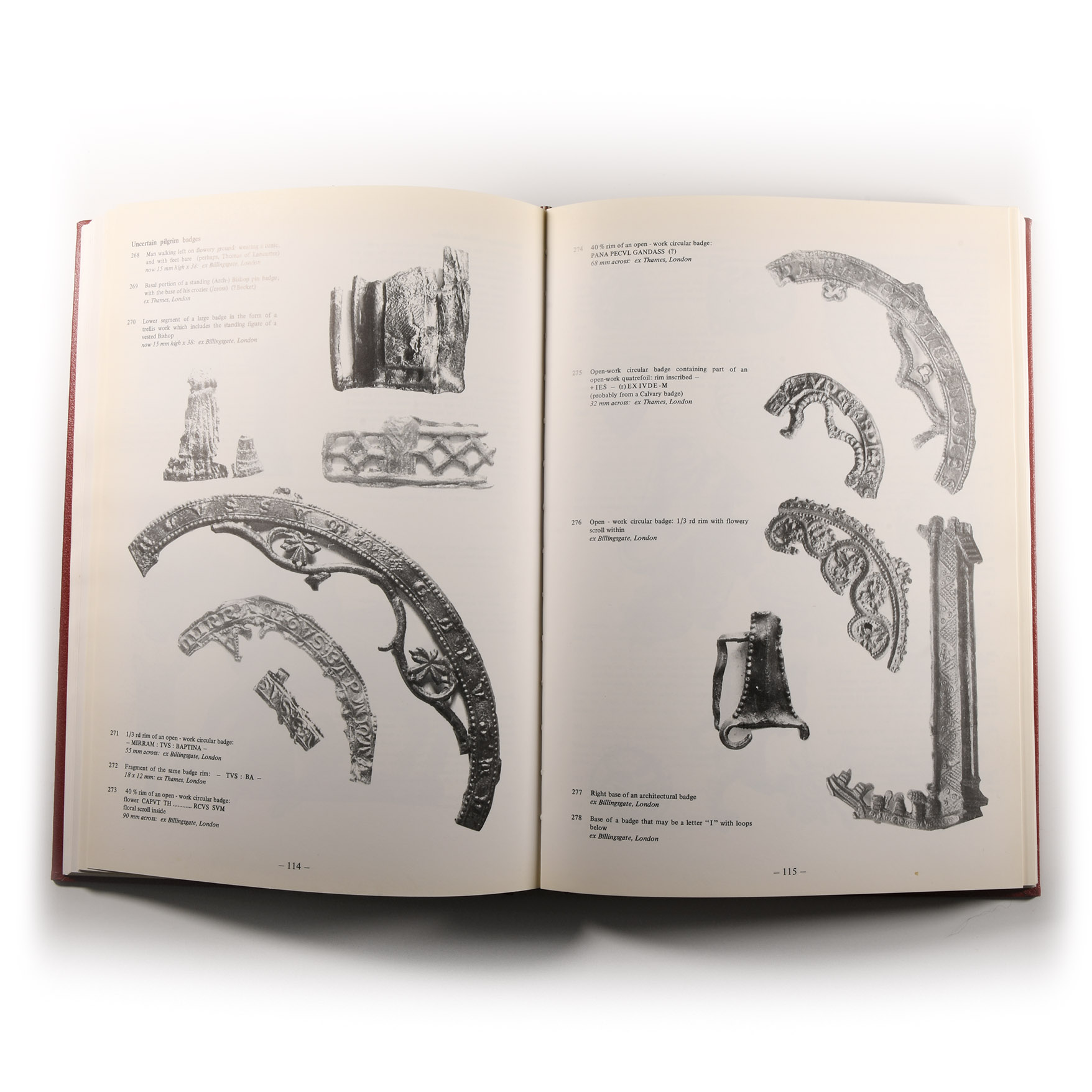 Archaeological Books - Mitchiner - Pilgrim & Secular Badges