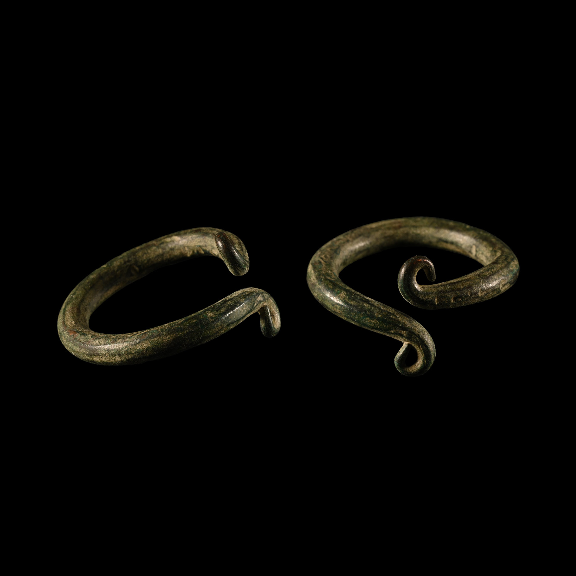 Bronze Age Ring with Looped Terminals