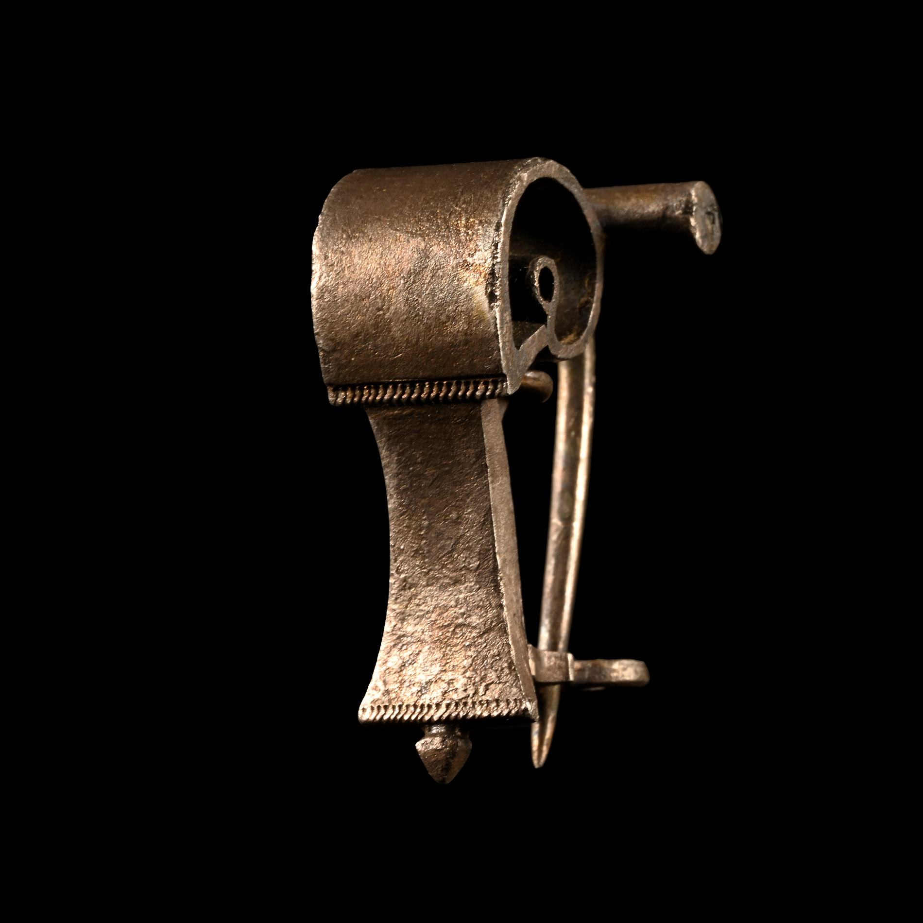 Roman Military Silver Knee Brooch