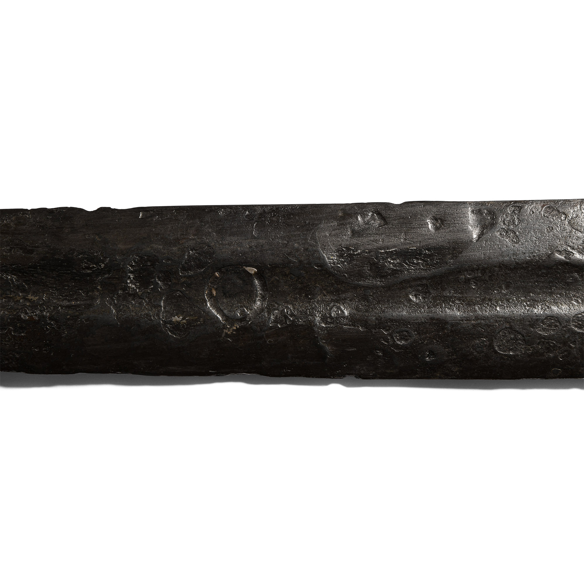 Viking Sword with Inlaid Cross and Orb Mark