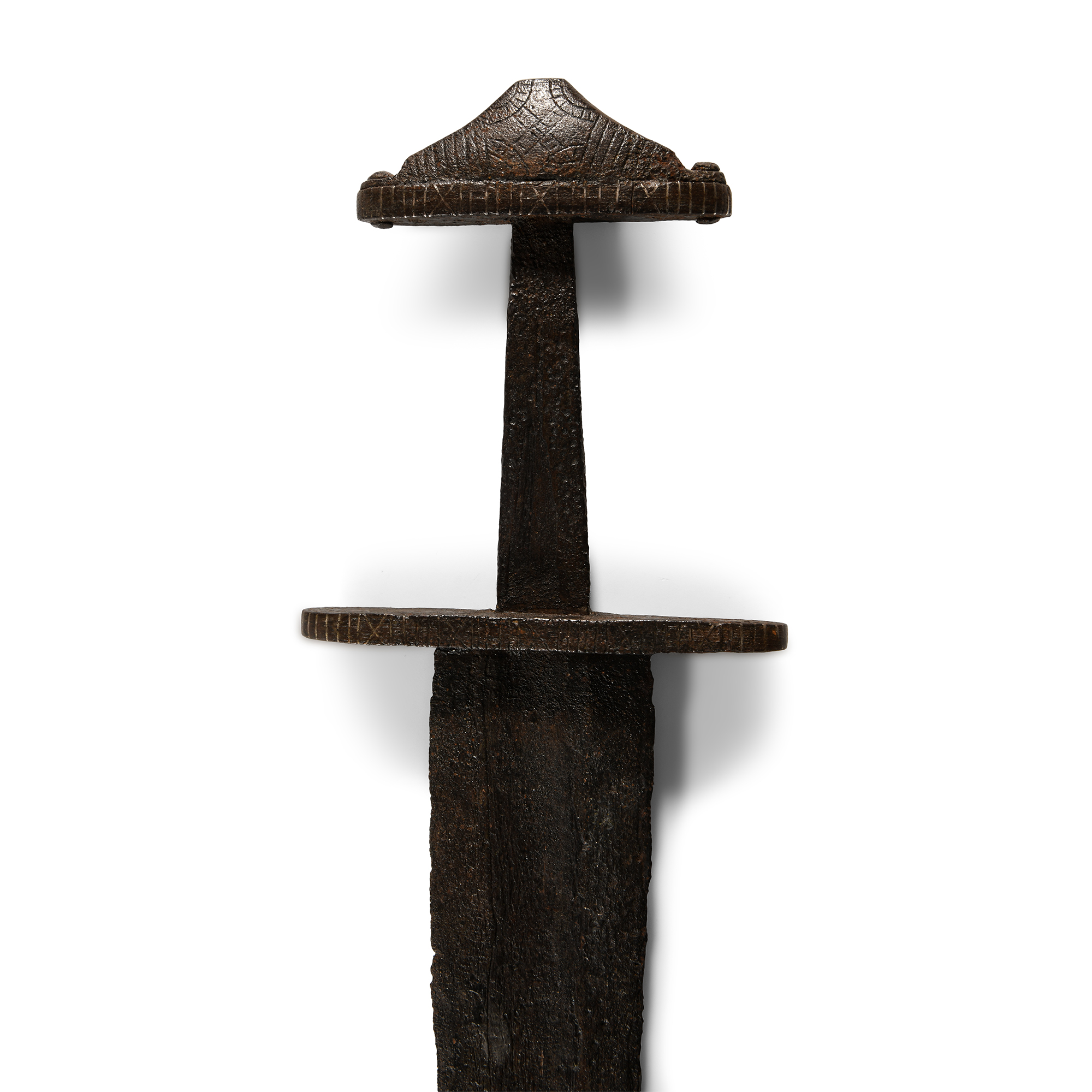 Viking Age Sword with Engraved Mammen Style Hilt