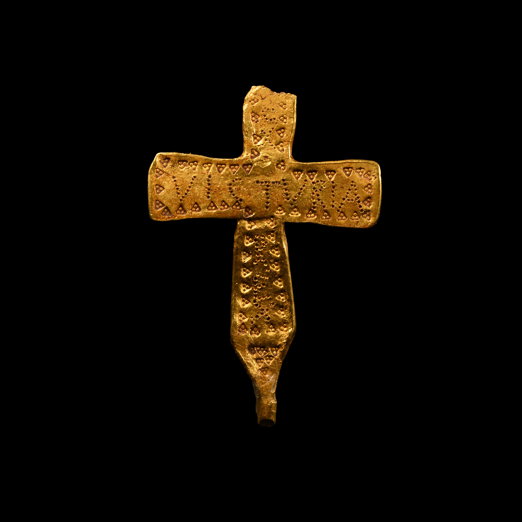 Lombardic Gold Cross for Agilulf