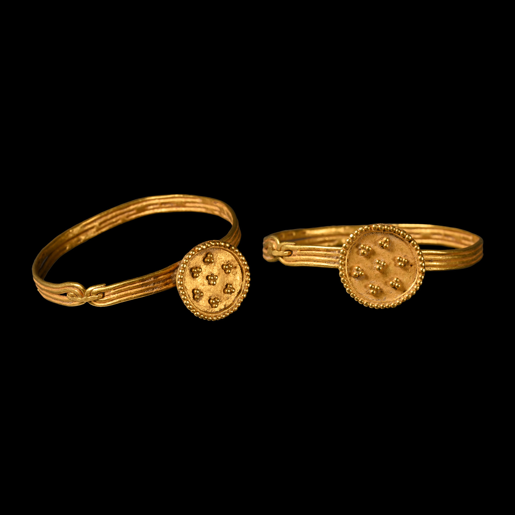 Late Roman Gold Bracelet for a Baby