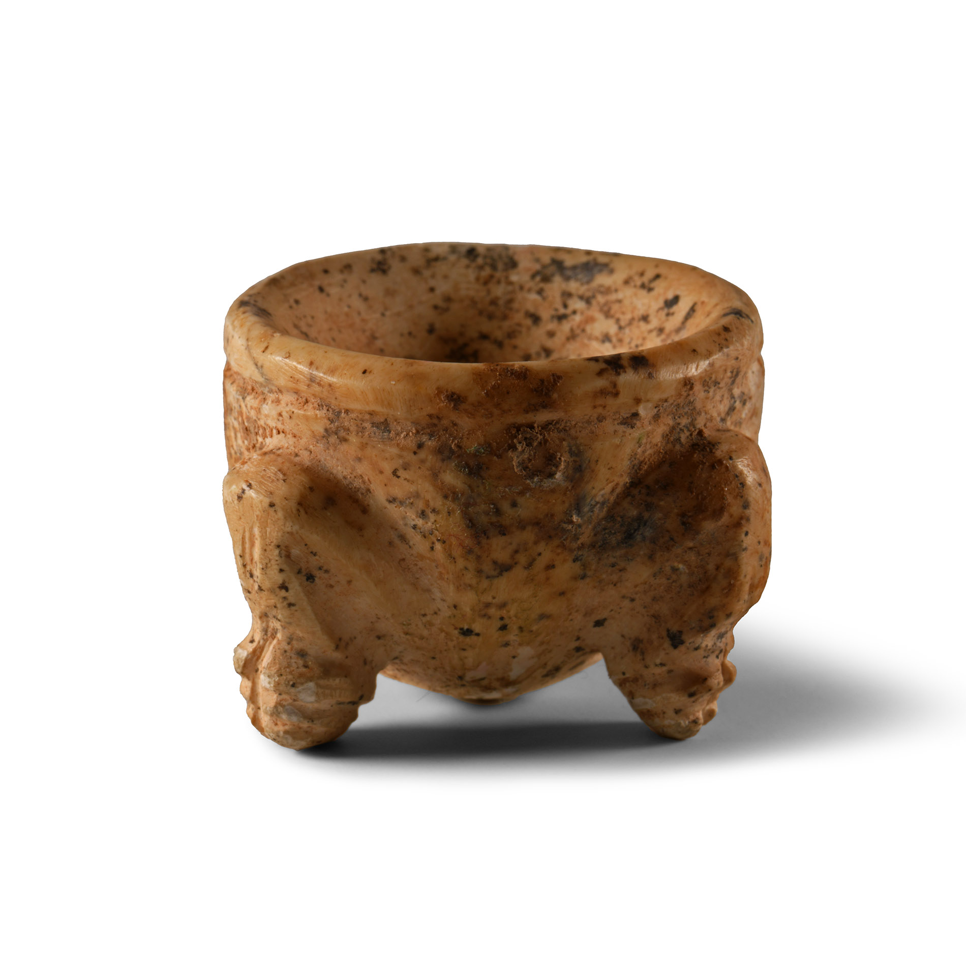 Western Asiatic Alabaster Cosmetic Dish