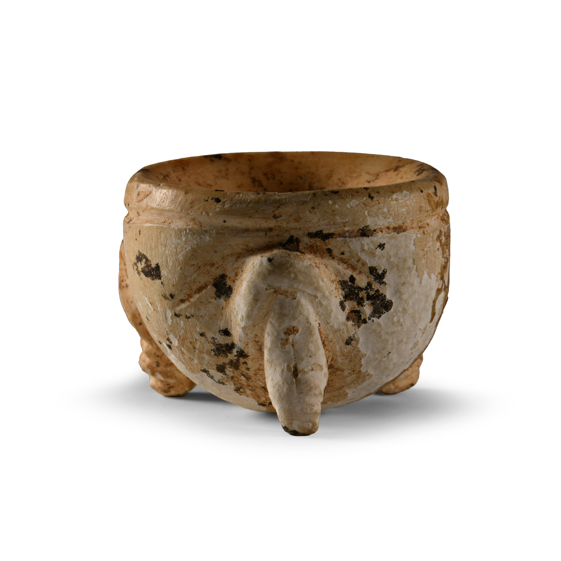 Western Asiatic Alabaster Cosmetic Dish
