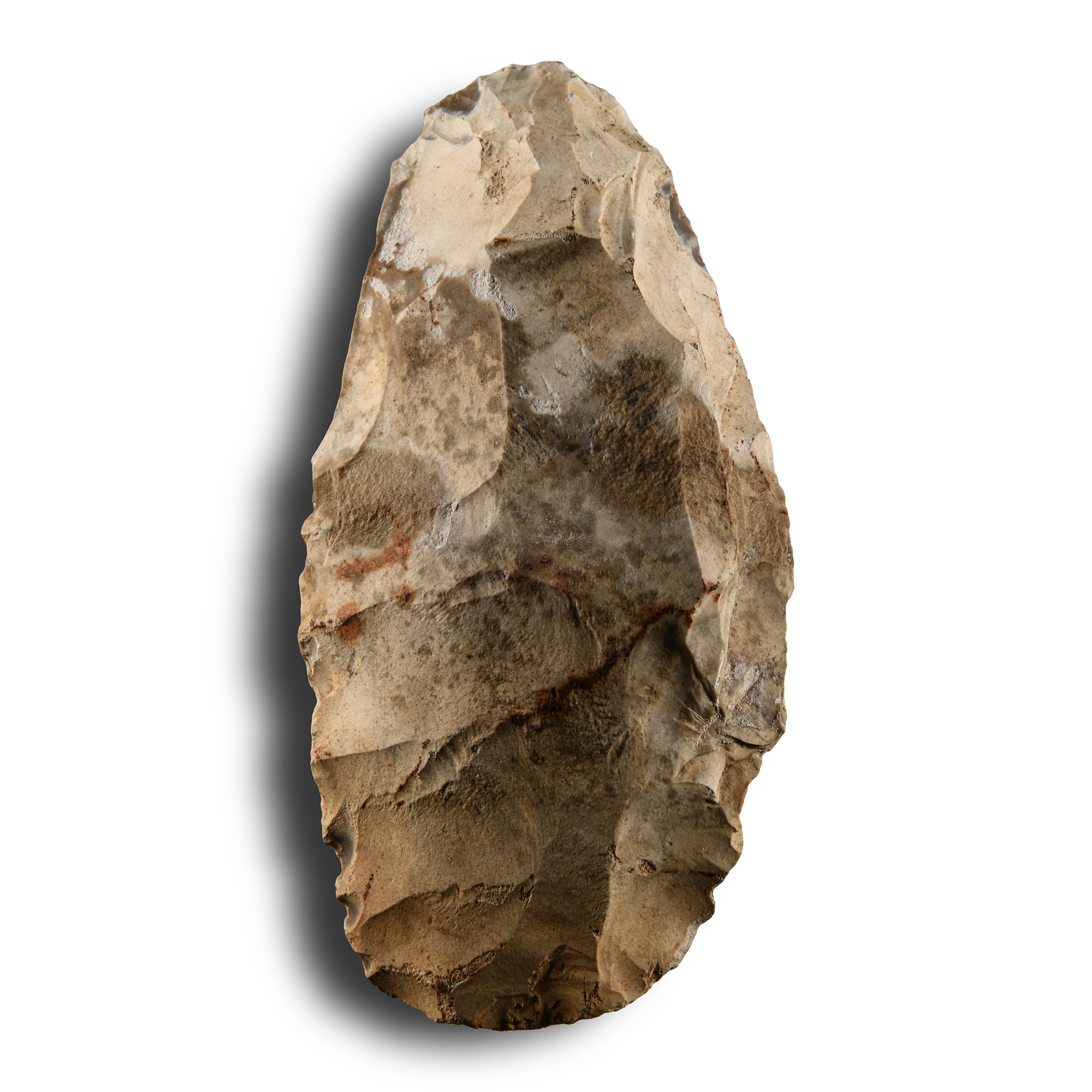 Stone Age 'St Jacques' Knapped Flint Handaxe