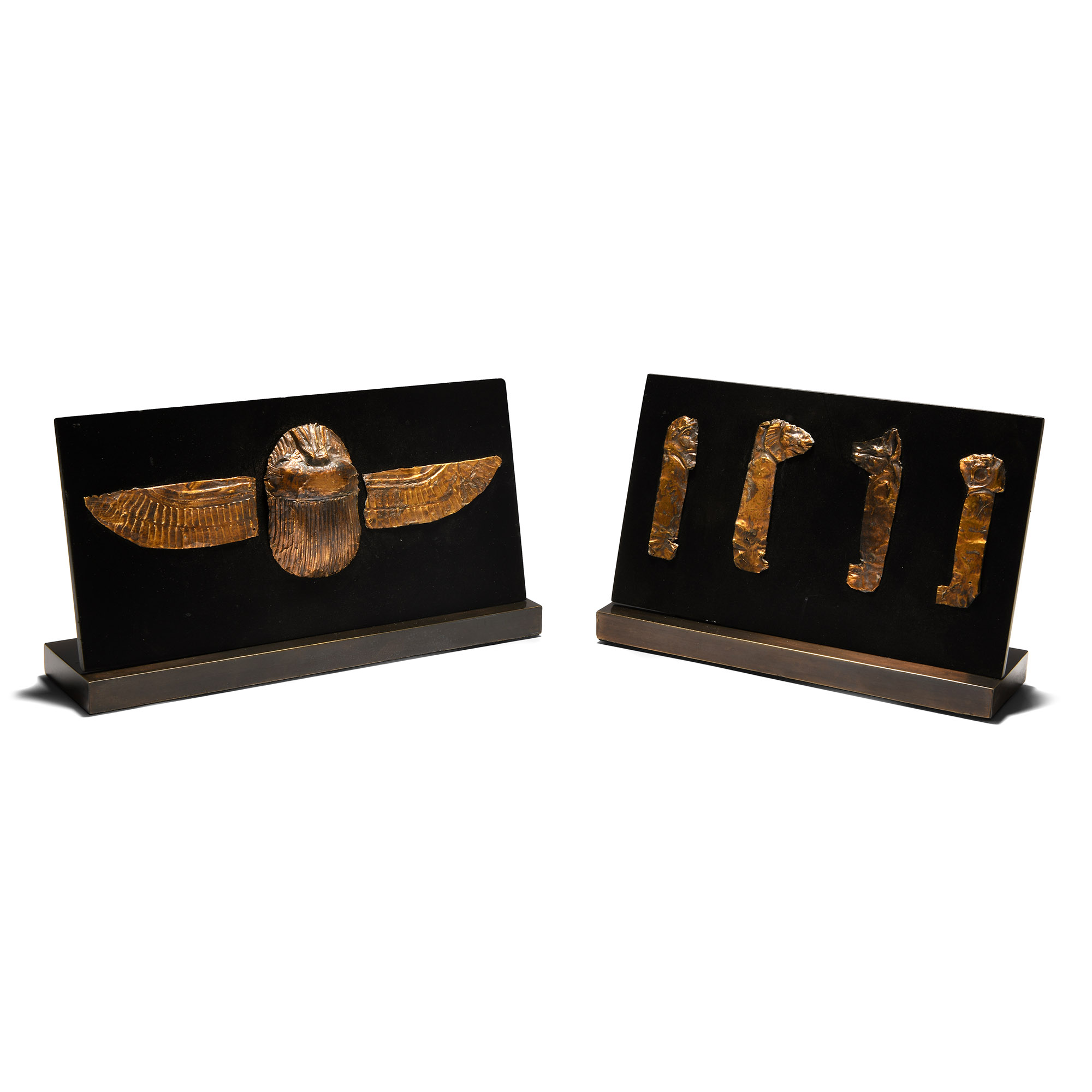 Egyptian Gold Cartonnage Inlays