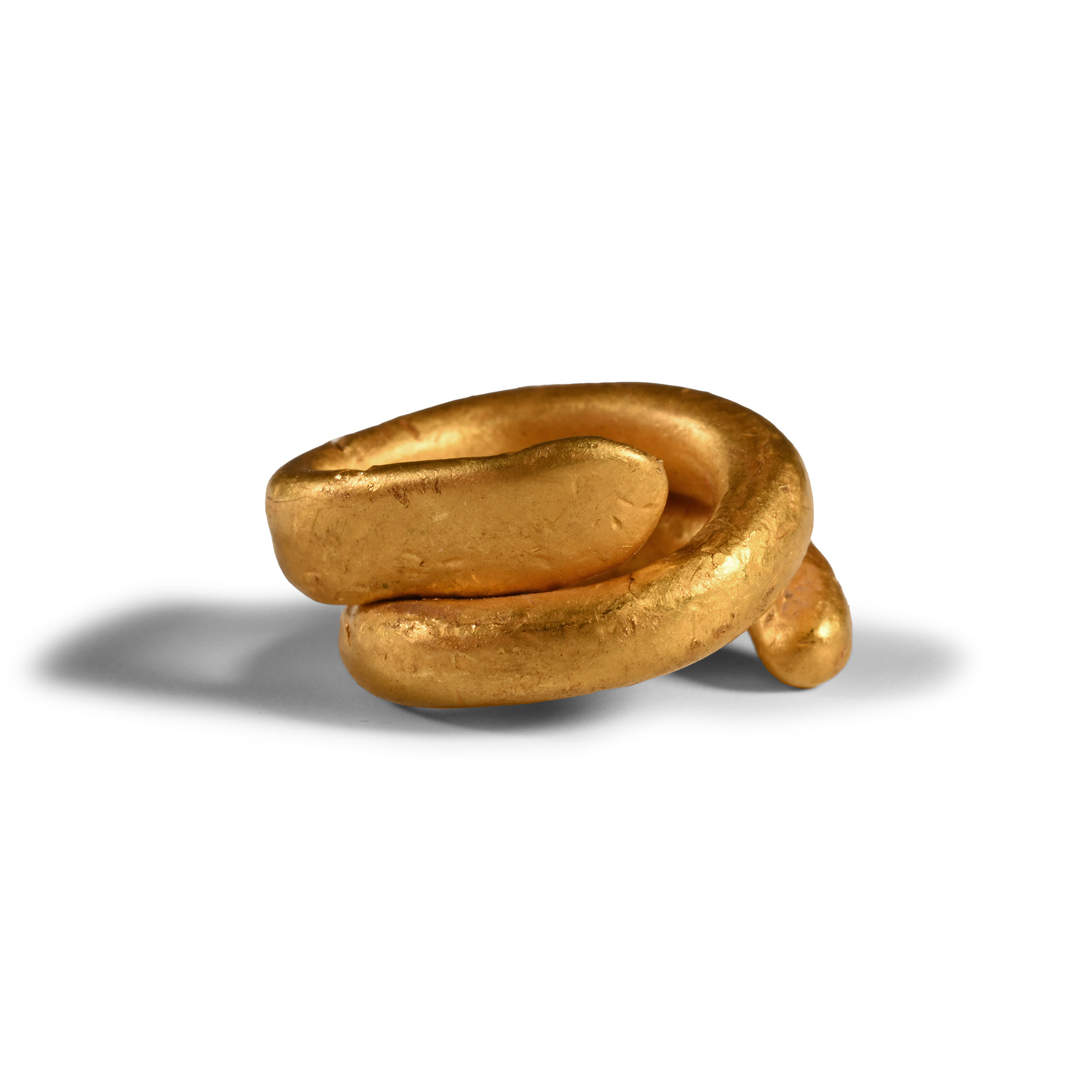 Bronze Age Gold Hair Ring