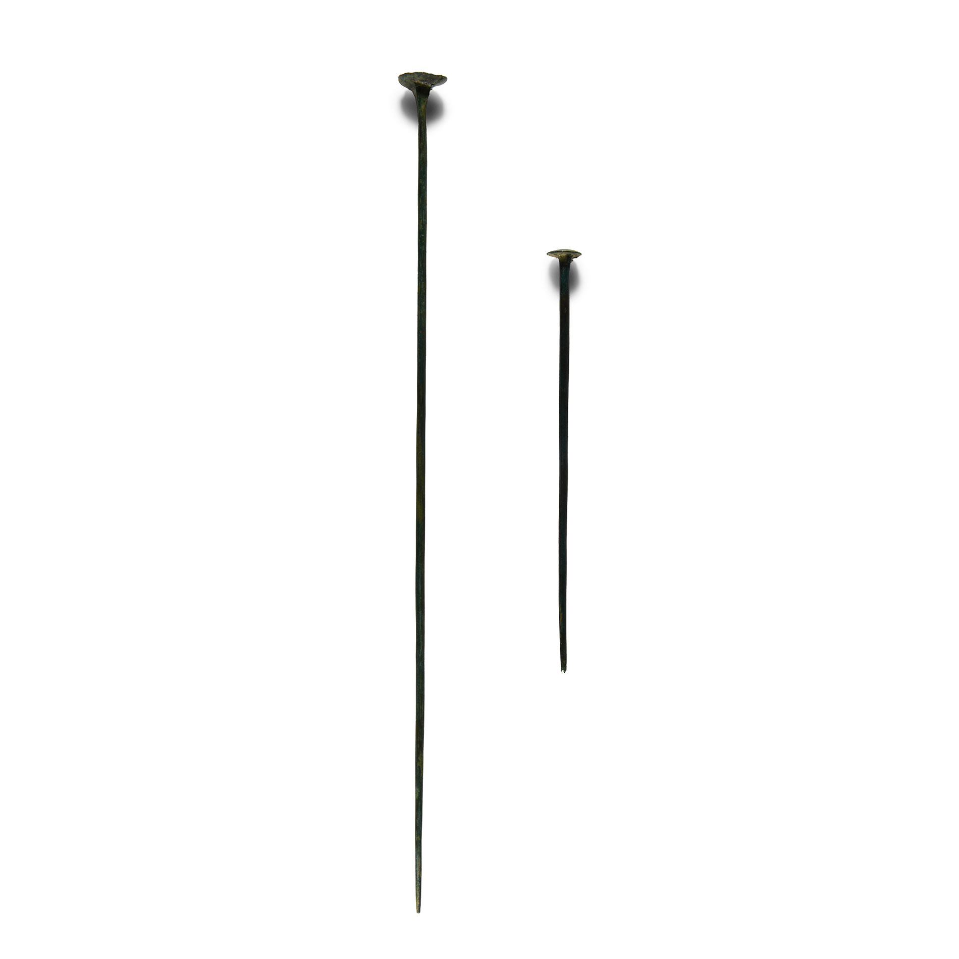 Bronze Age Dress Pin Pair