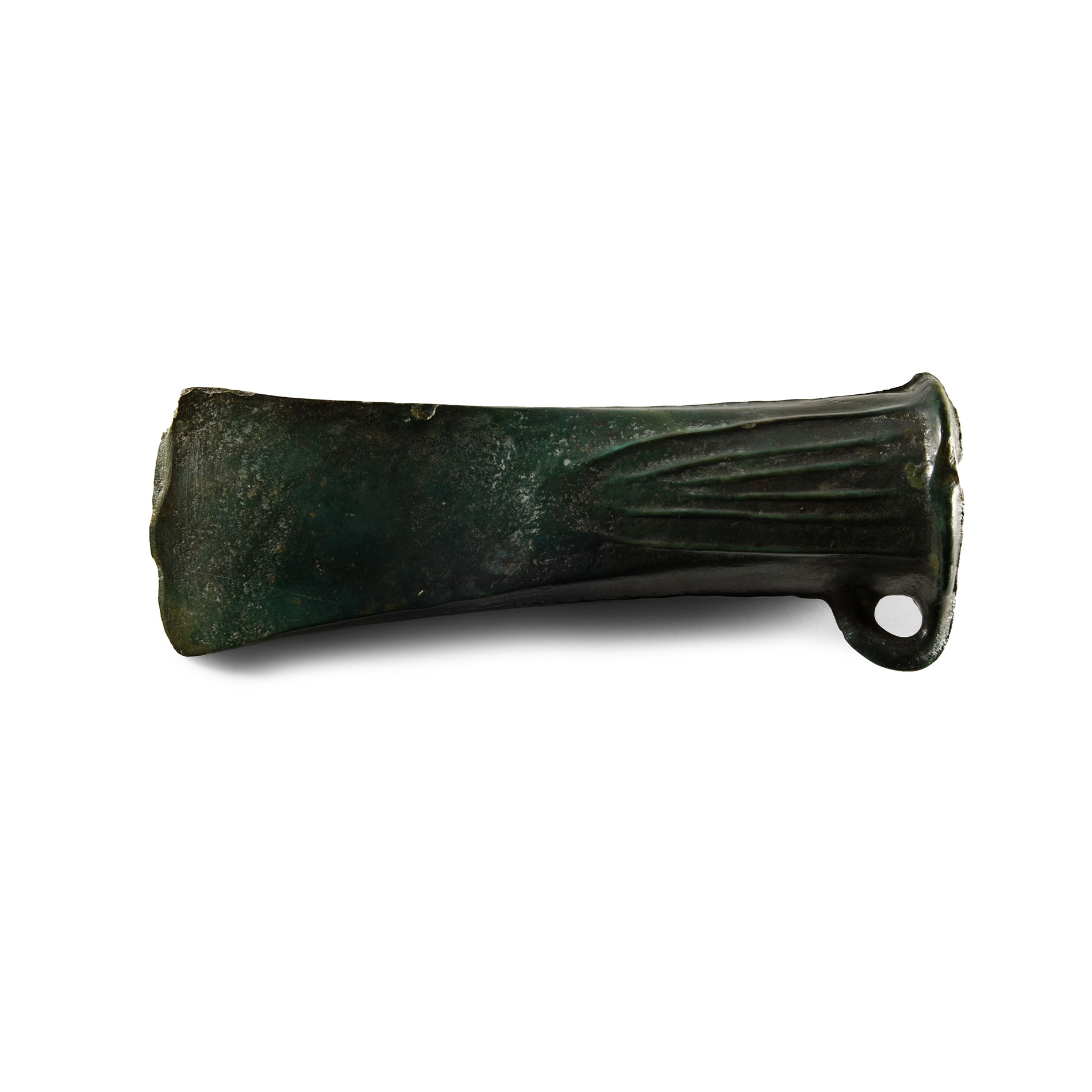 Large Bronze Age Looped and Socketted Axehead