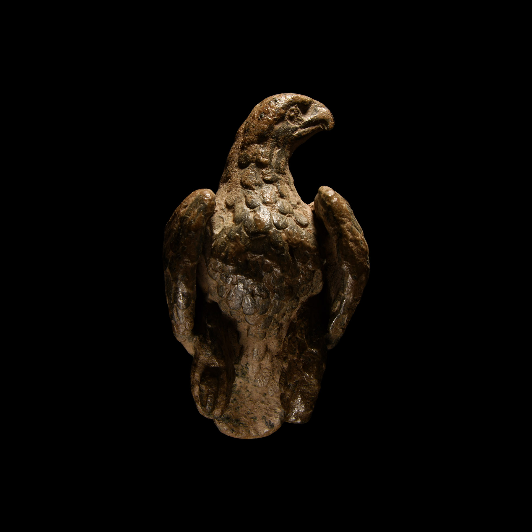 Roman Bronze Figure of an Eagle