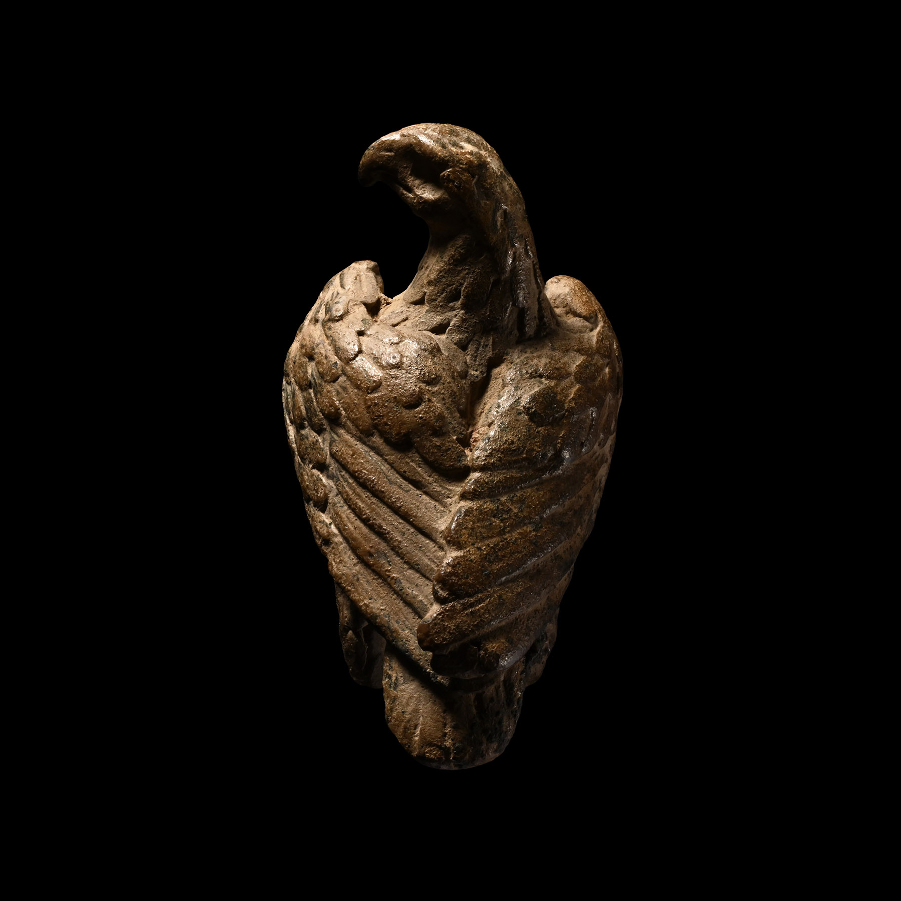 Roman Bronze Figure of an Eagle