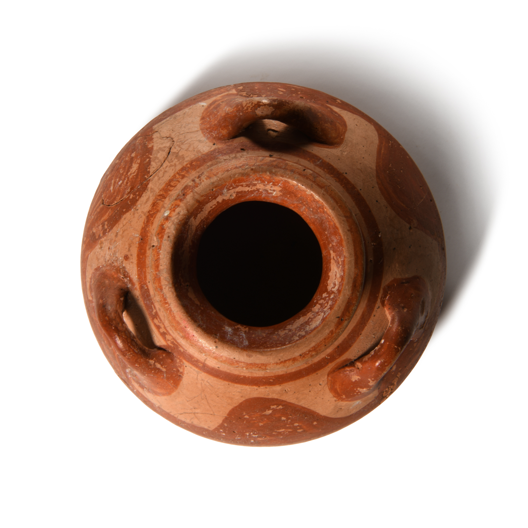 Mycenaean Painted Pottery Alabastron