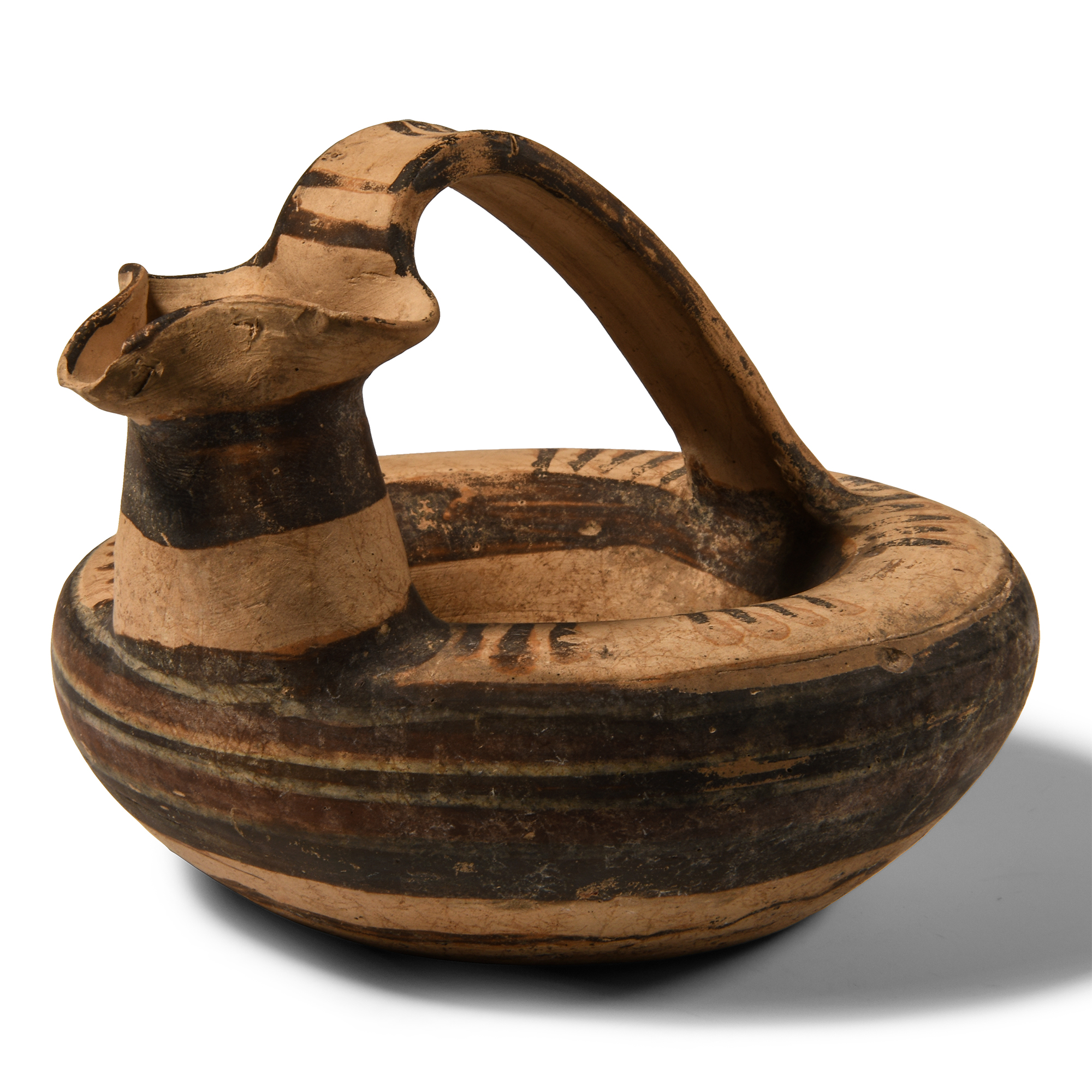 Etrusco-Corinthian Ring Askos