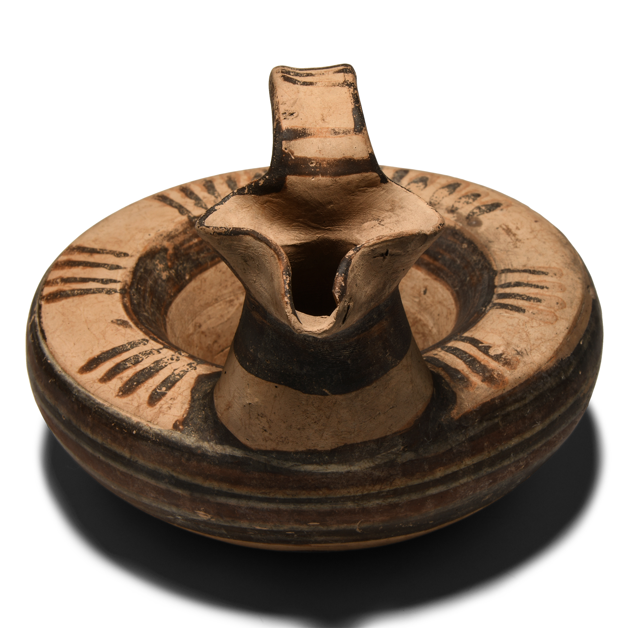 Etrusco-Corinthian Ring Askos