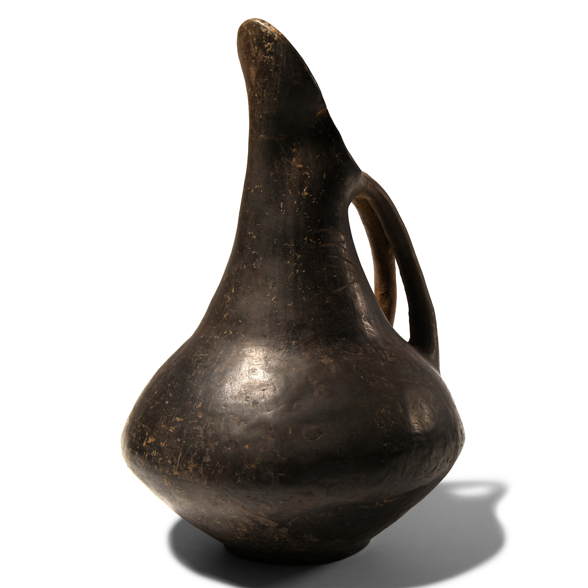 Villanovan Impasto Oinochoe with Graffiti