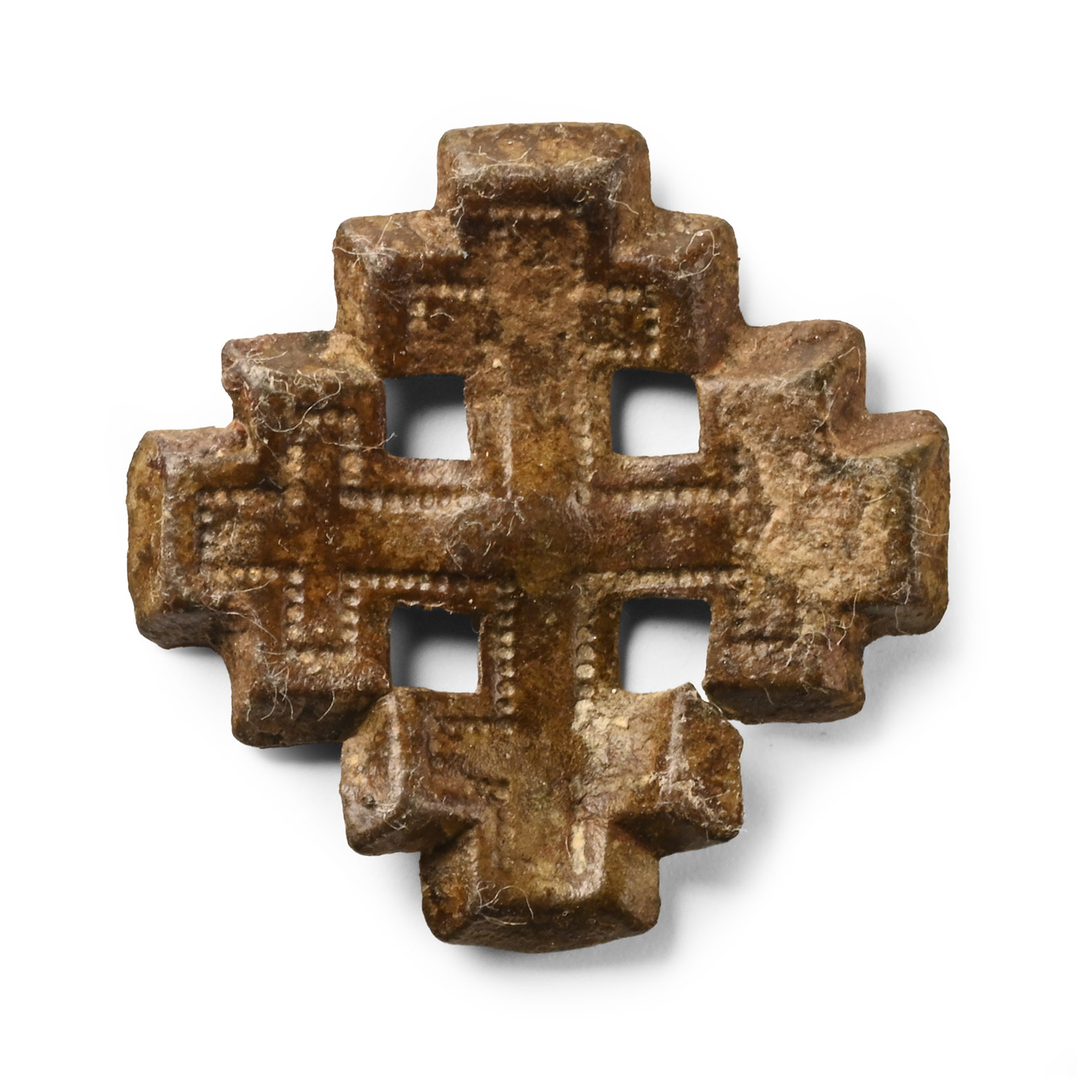 Medieval Bronze Knight's Holy Sepulchre Badge